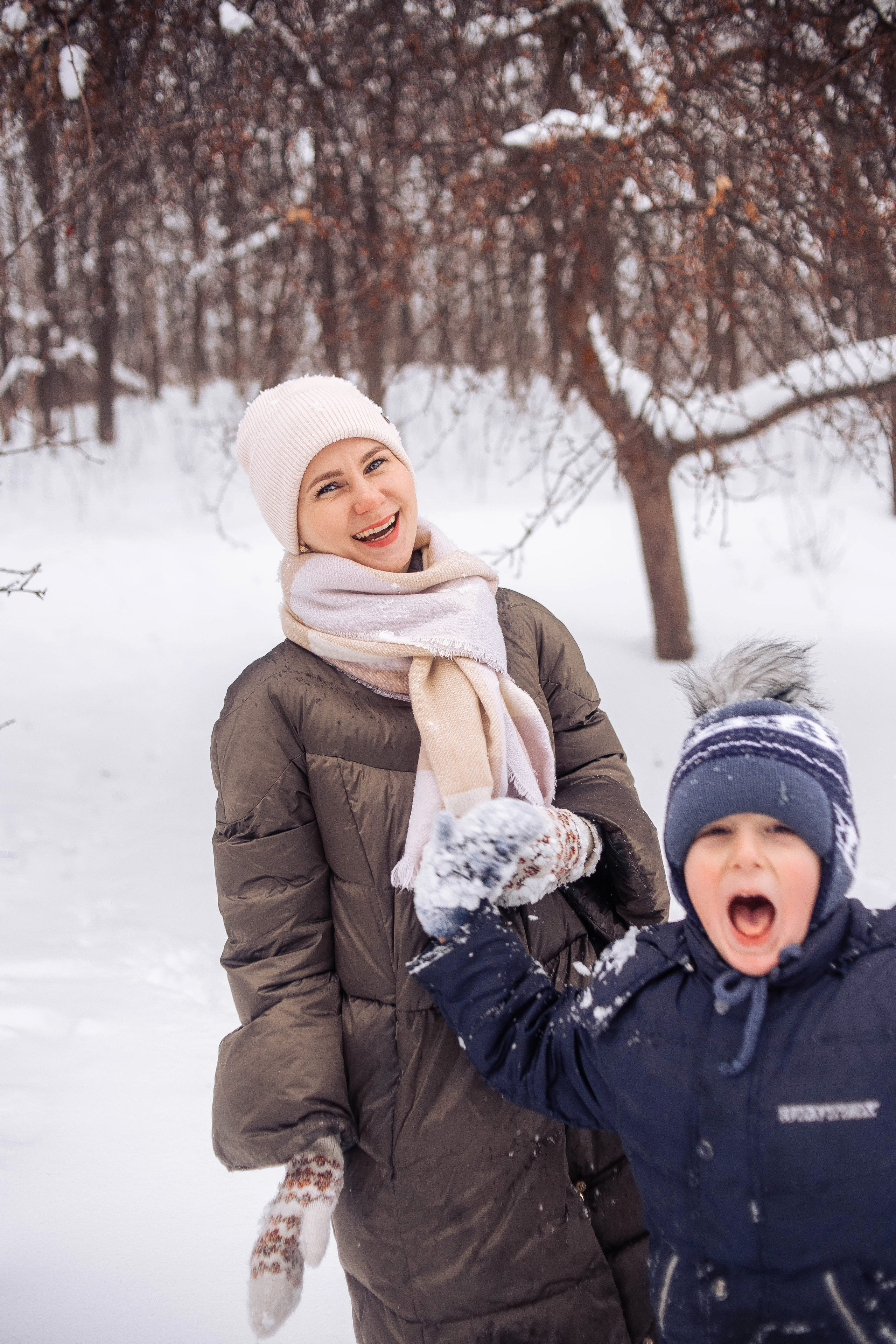 Таня, Валера, Макс зима. Семейный и детский фотограф в Нижнем Новгороде Наумова Лидия