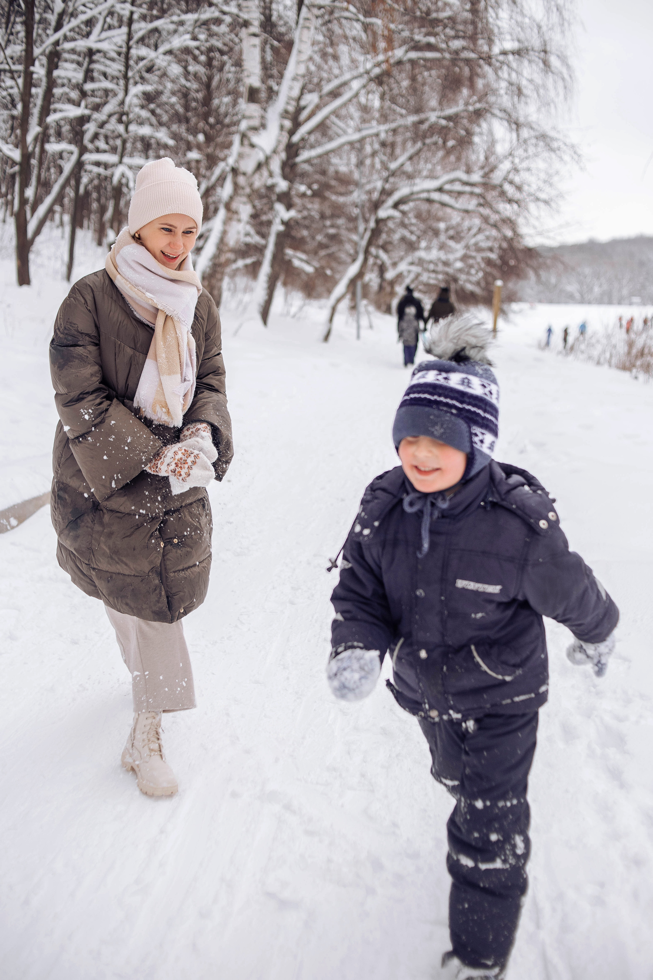 Таня, Валера, Макс зима. Семейный и детский фотограф в Нижнем Новгороде Наумова Лидия