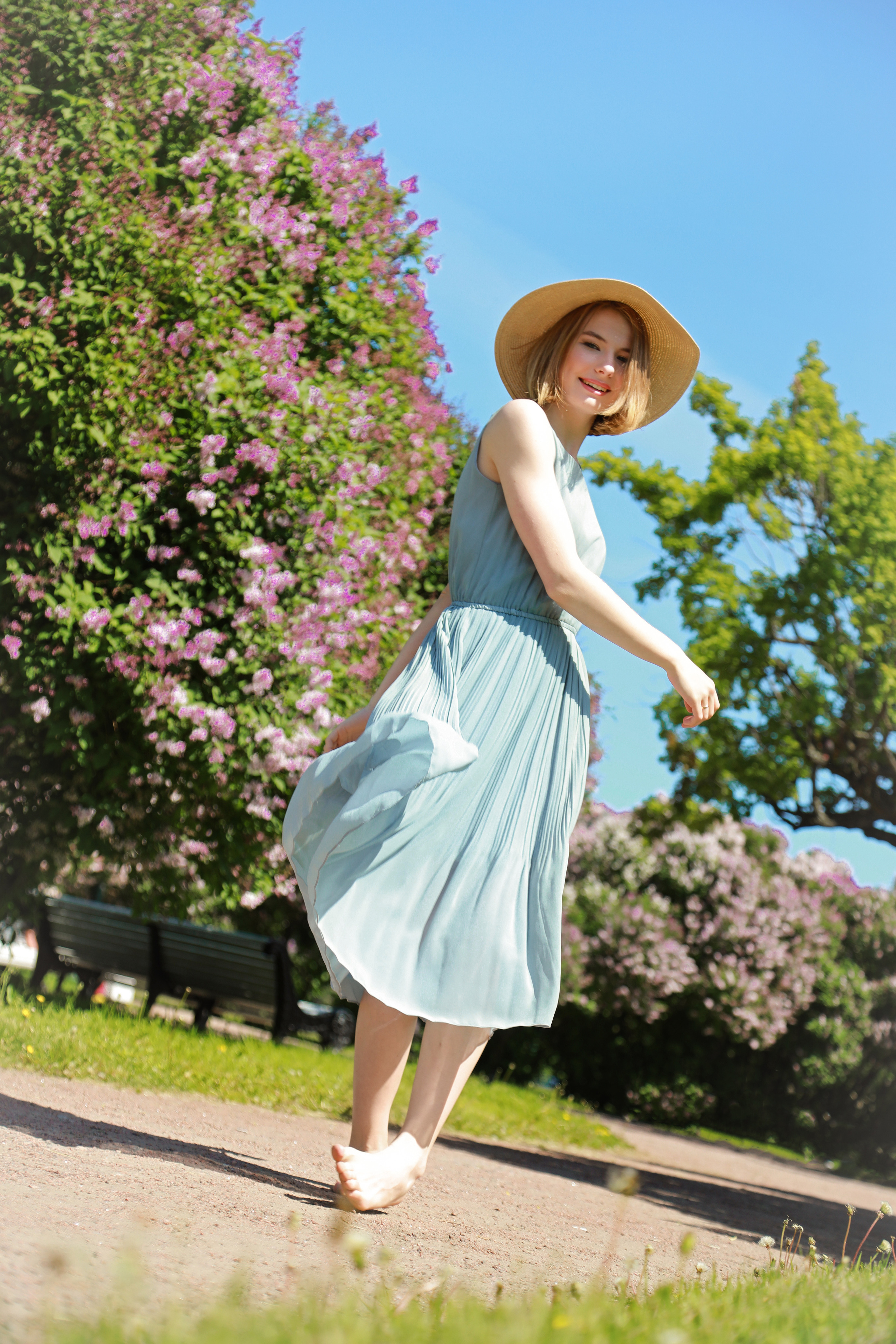 Цветущая съемка