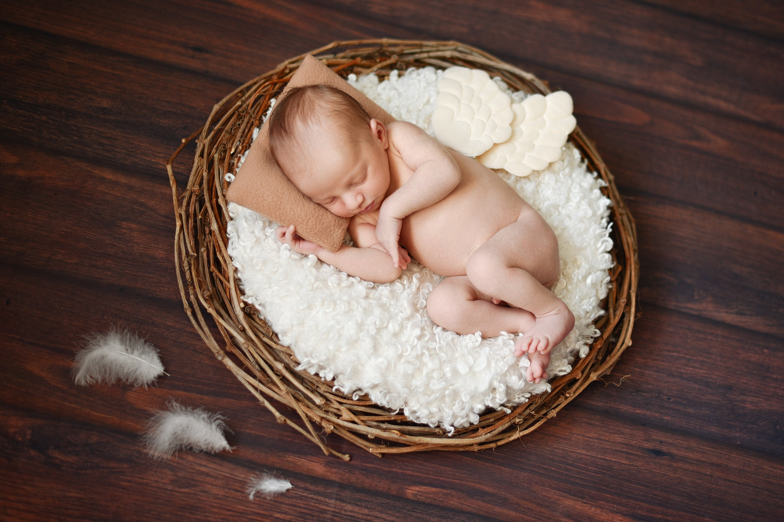 Мирослав 3 недели. Фотограф беременности и новорожденных малышей Анастасия Никитина