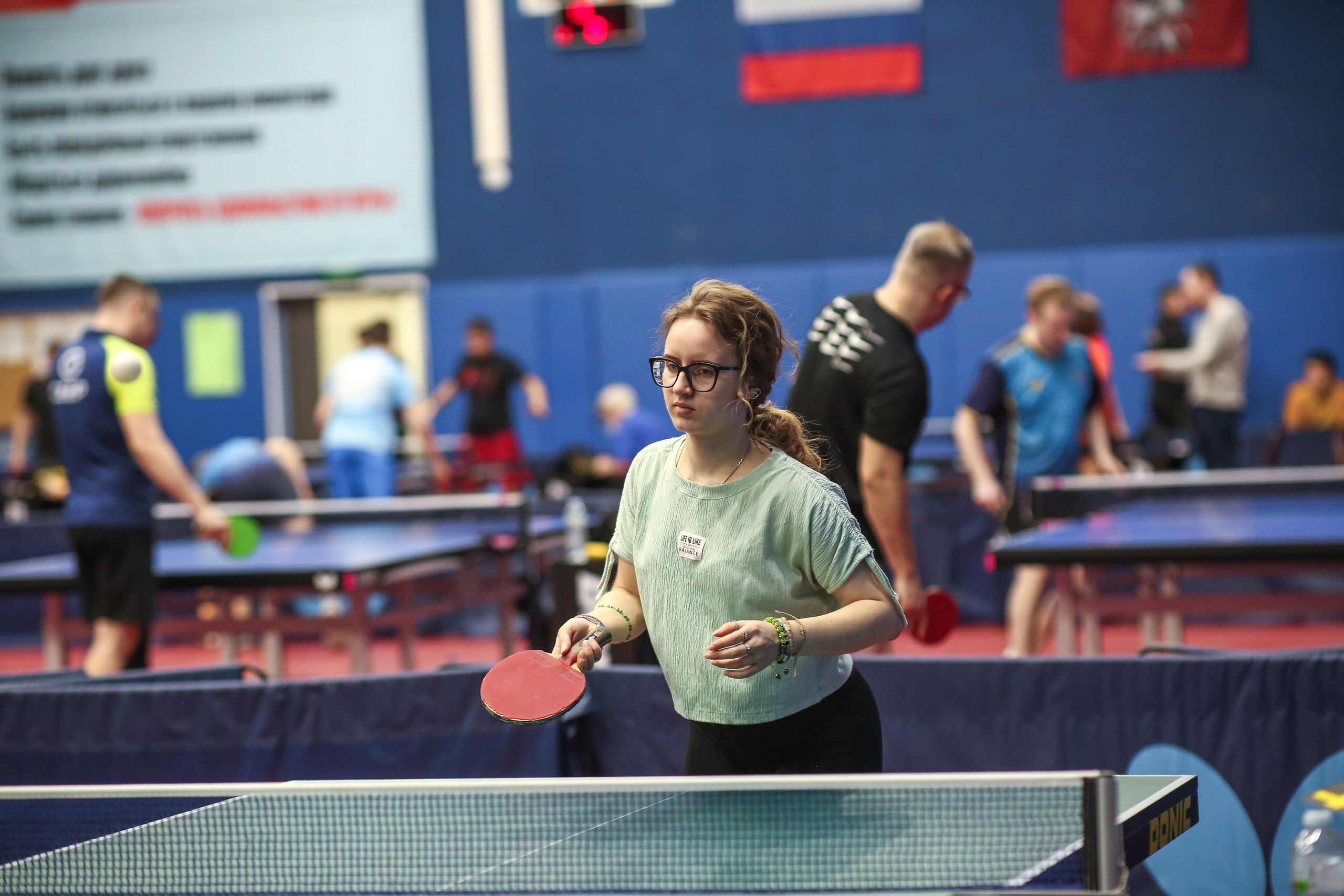 Соревнования по настольному теннису. Репортажный, семейный, свадебный, портретный фотограф