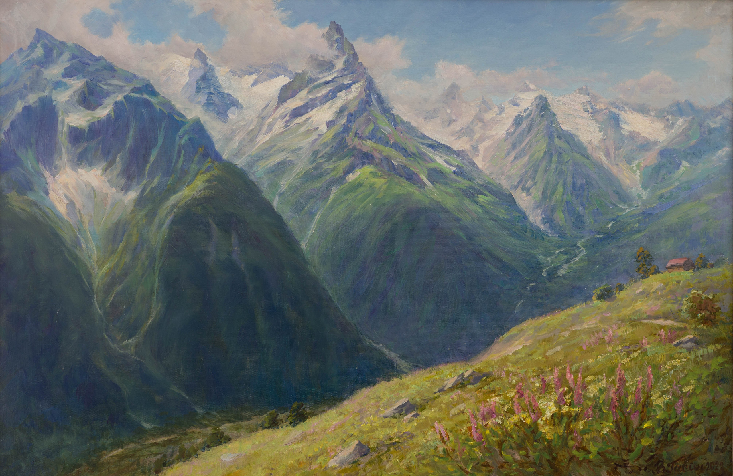 Пейзаж / Landscape. Художник Василий Гасич