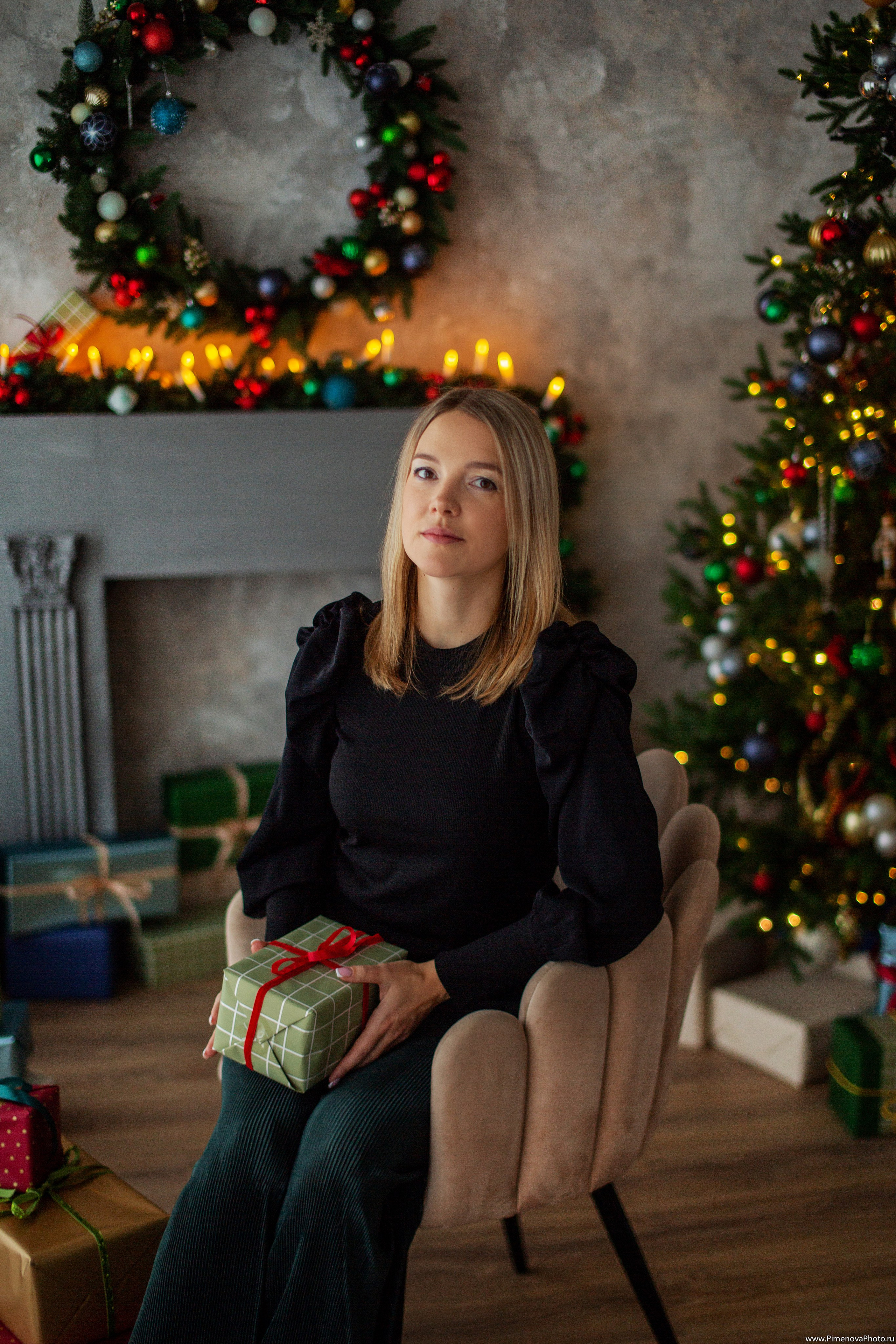 Новогодняя сказка Вари и Маруси, 2024. Семейный и детский фотограф в Петрозаводске