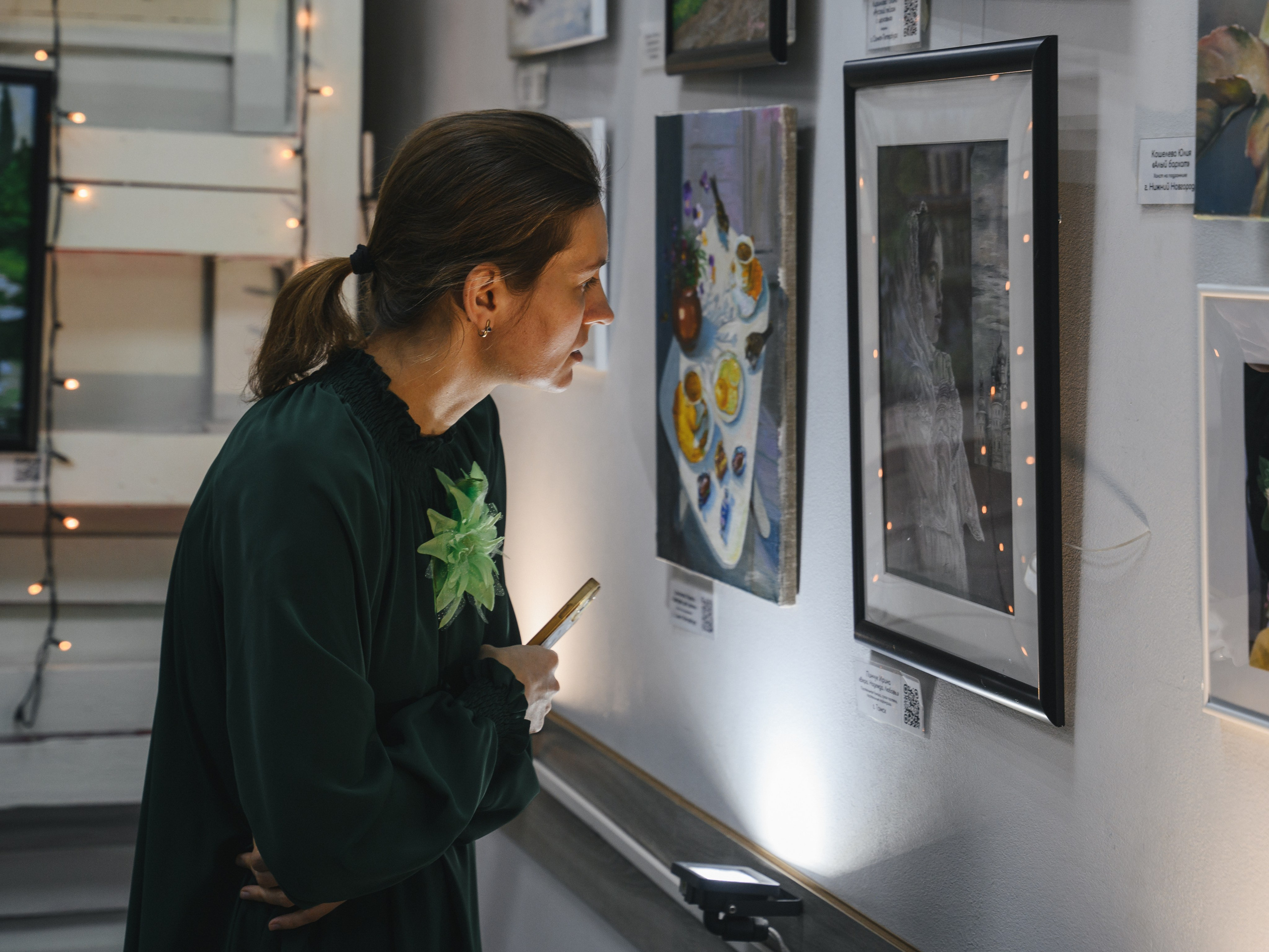 Благотворительная выставка картин «Душа с душою говорит». Фотограф в Самаре