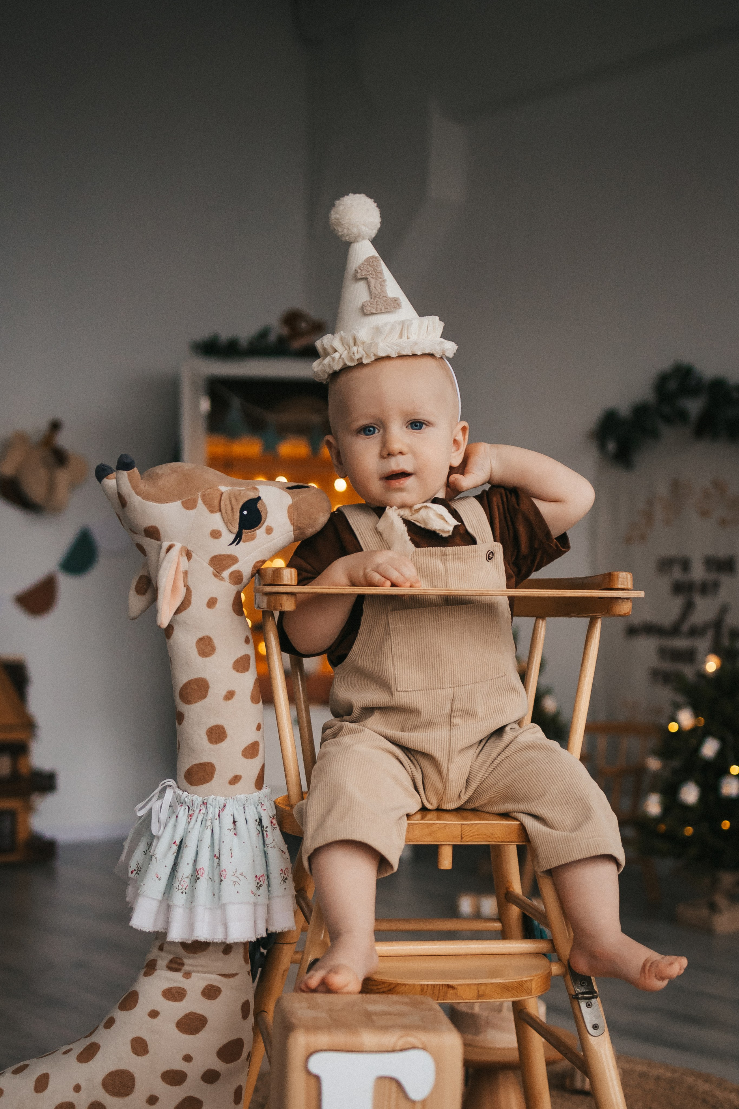 Саше 1 годик в новогодних локациях. Фотограф Нижний Новгород