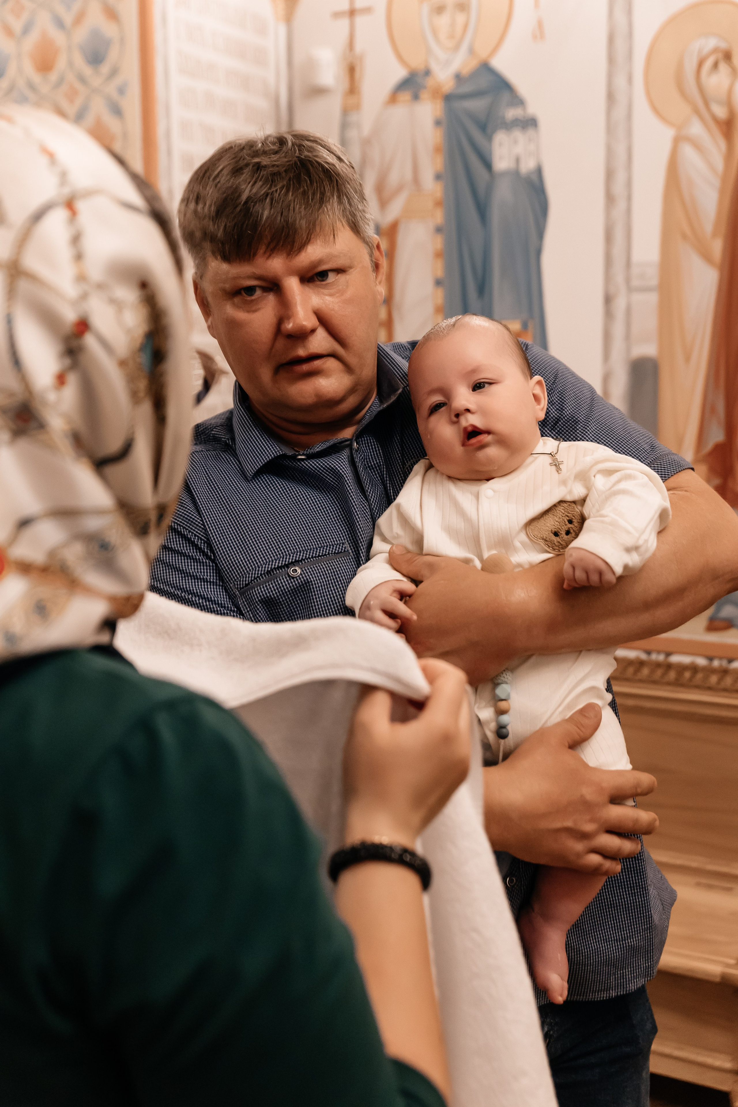 Крещение Максима. Семейный фотограф Минск Усова Ольга