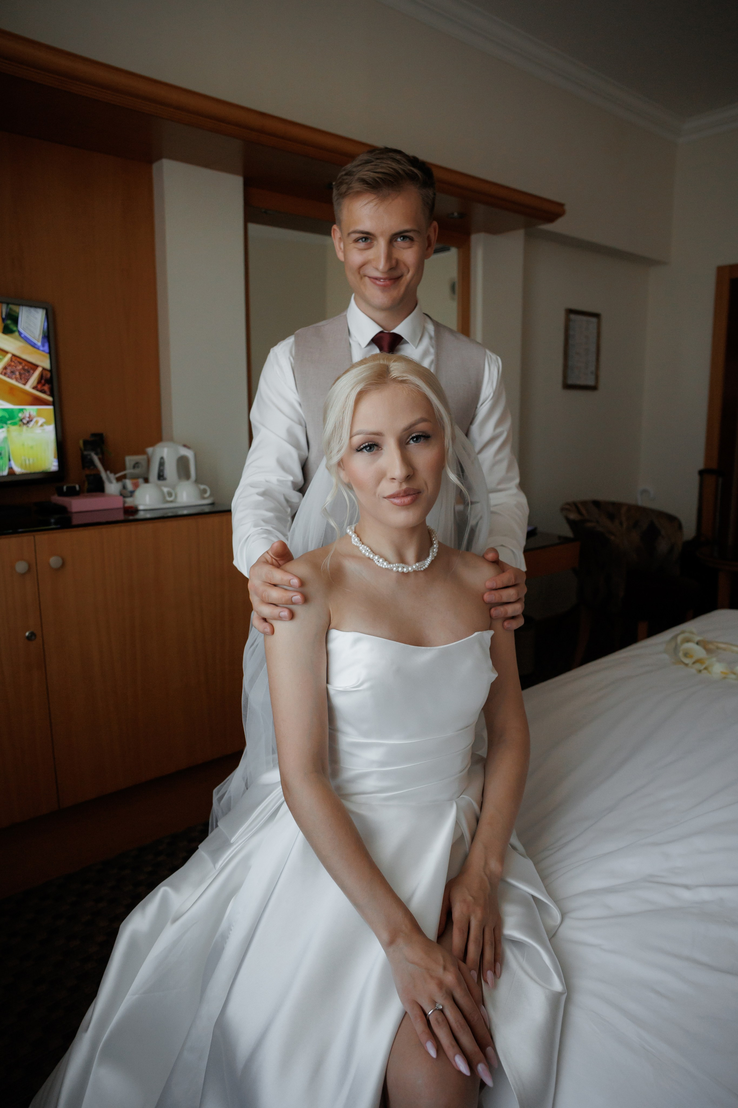 Отель «Милан», Шипиловский ЗАГС, прогулка в парке Царицыно. Свадебный и репортажный фотограф (Москва, Королев и другие)