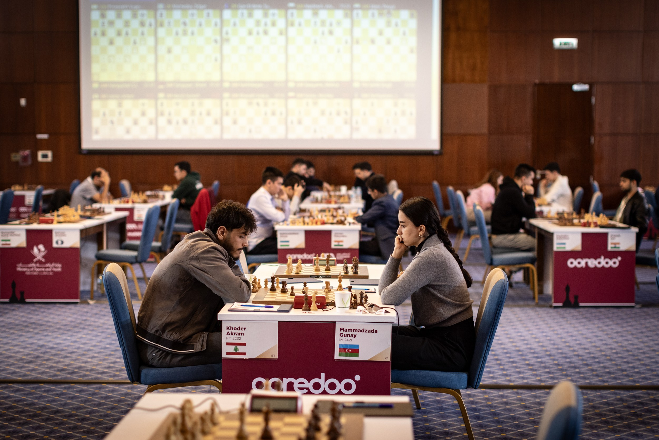 2024.12.04 Qatar Masters Open 2024 — Round2. Фотограф Анна Штурман (репортажная съёмка любых событий и мероприятий) Anna Shtourman photographer