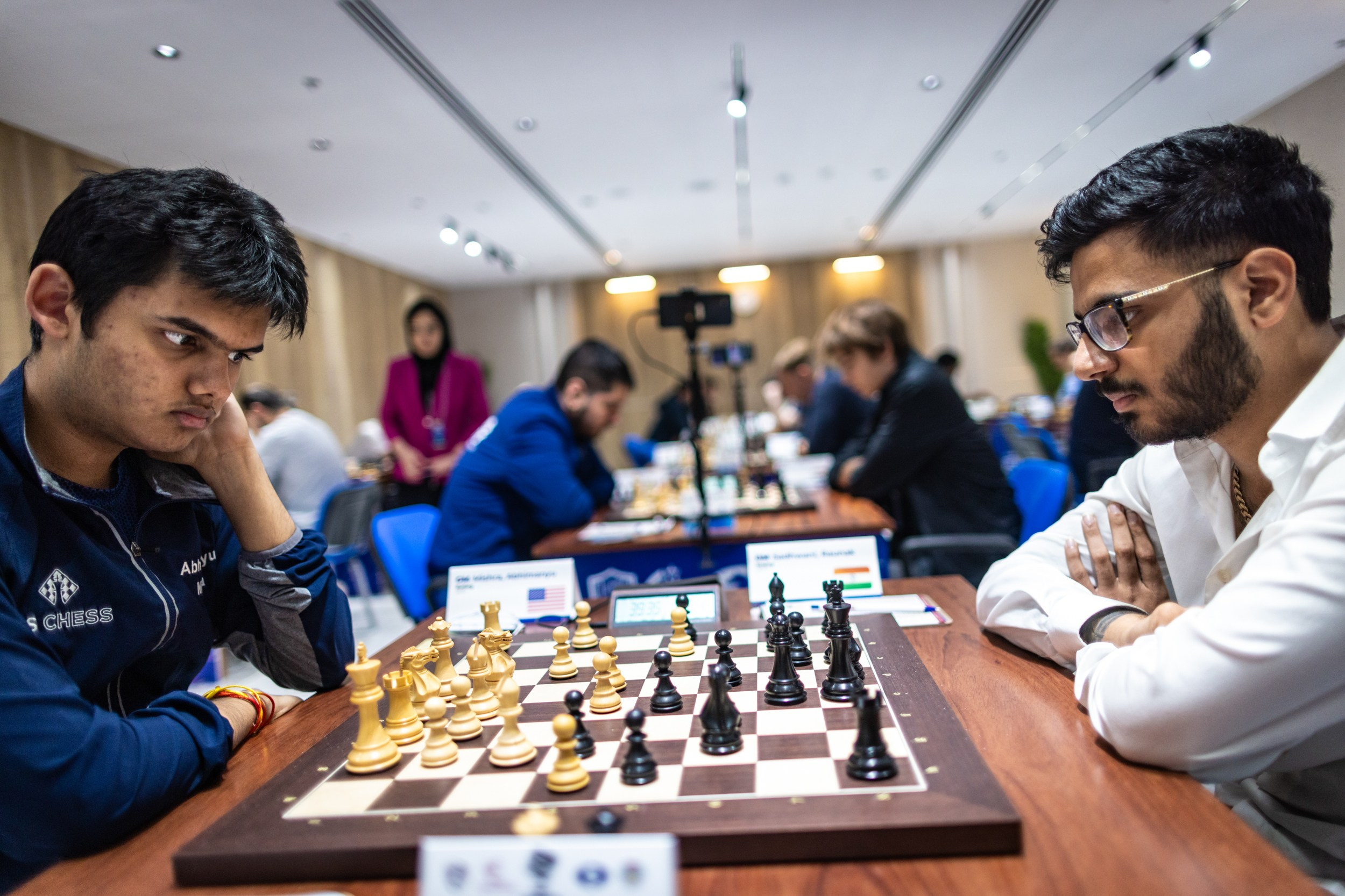 2025.08.29 1st. FUJAIRAH GLOBAL Chess Championship — Round6. Фотограф Анна Штурман (репортажная съёмка любых событий и мероприятий) Anna Shtourman photographer