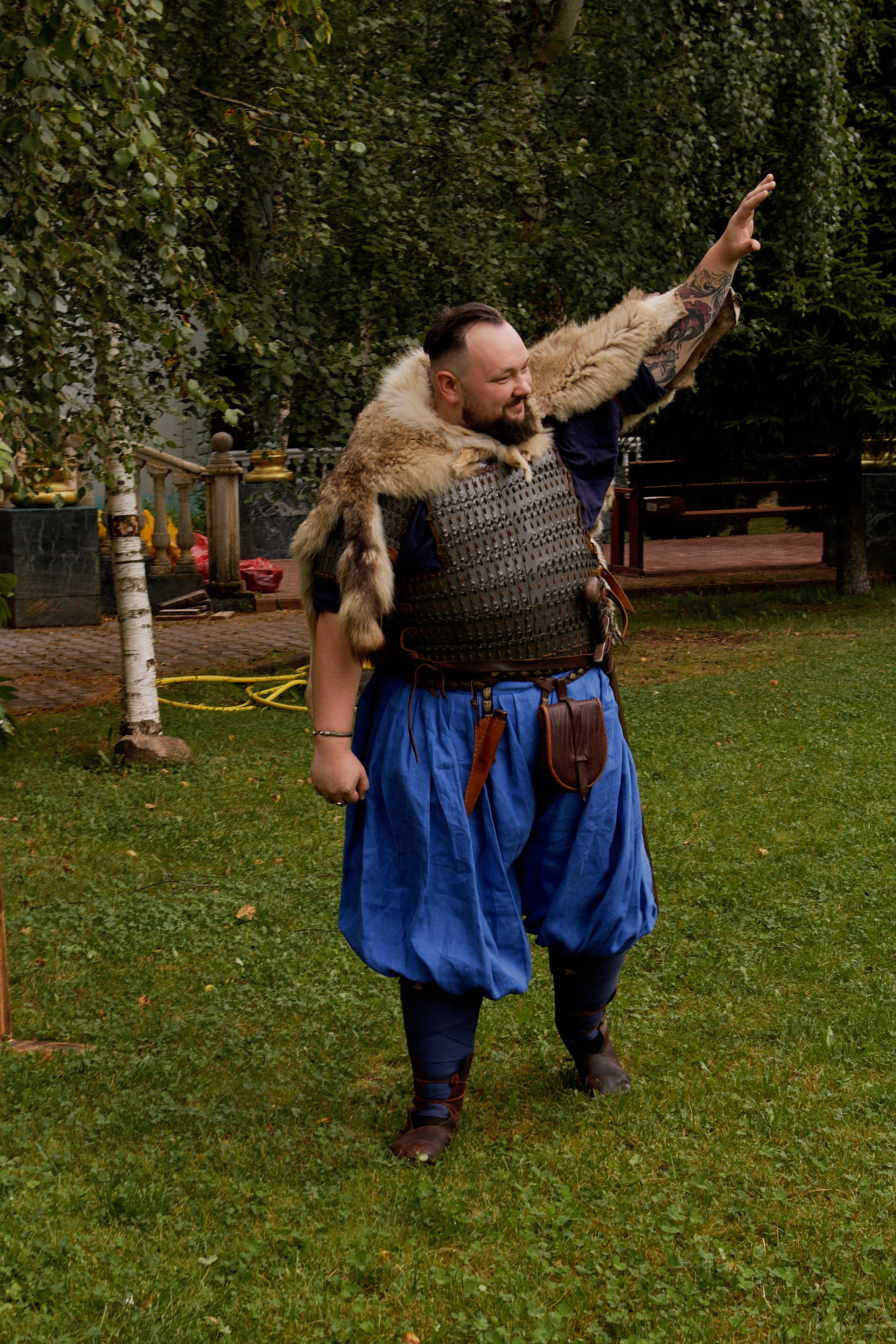 Юлия и Антон. Выездная роспись в стиле викингов. Фотограф лавстори Москва/МО Приятелева Ангелина