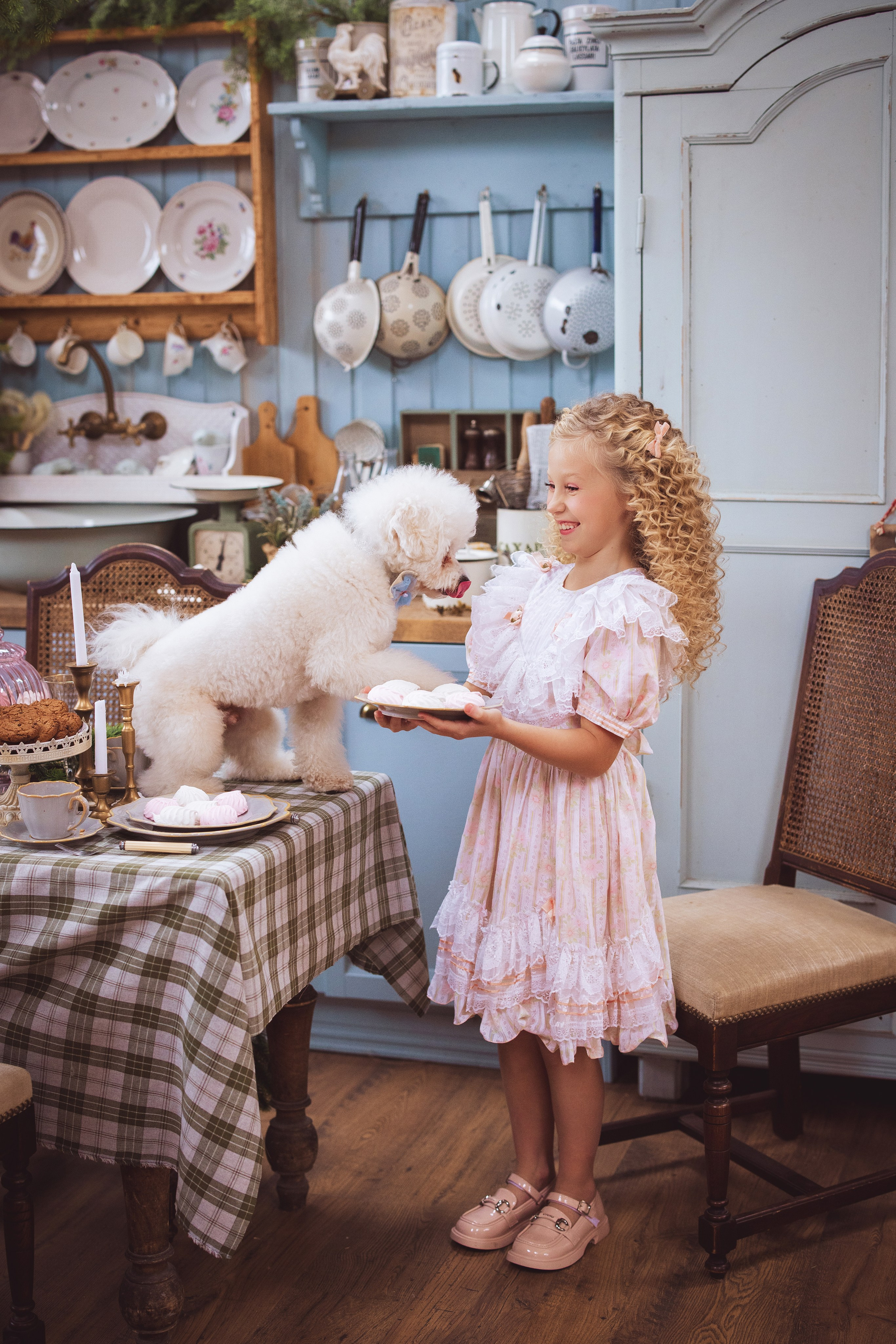 Новогодняя фотосессия в стиле Винтаж. Семейный и детский фотограф в Краснодаре Анна Трашкова