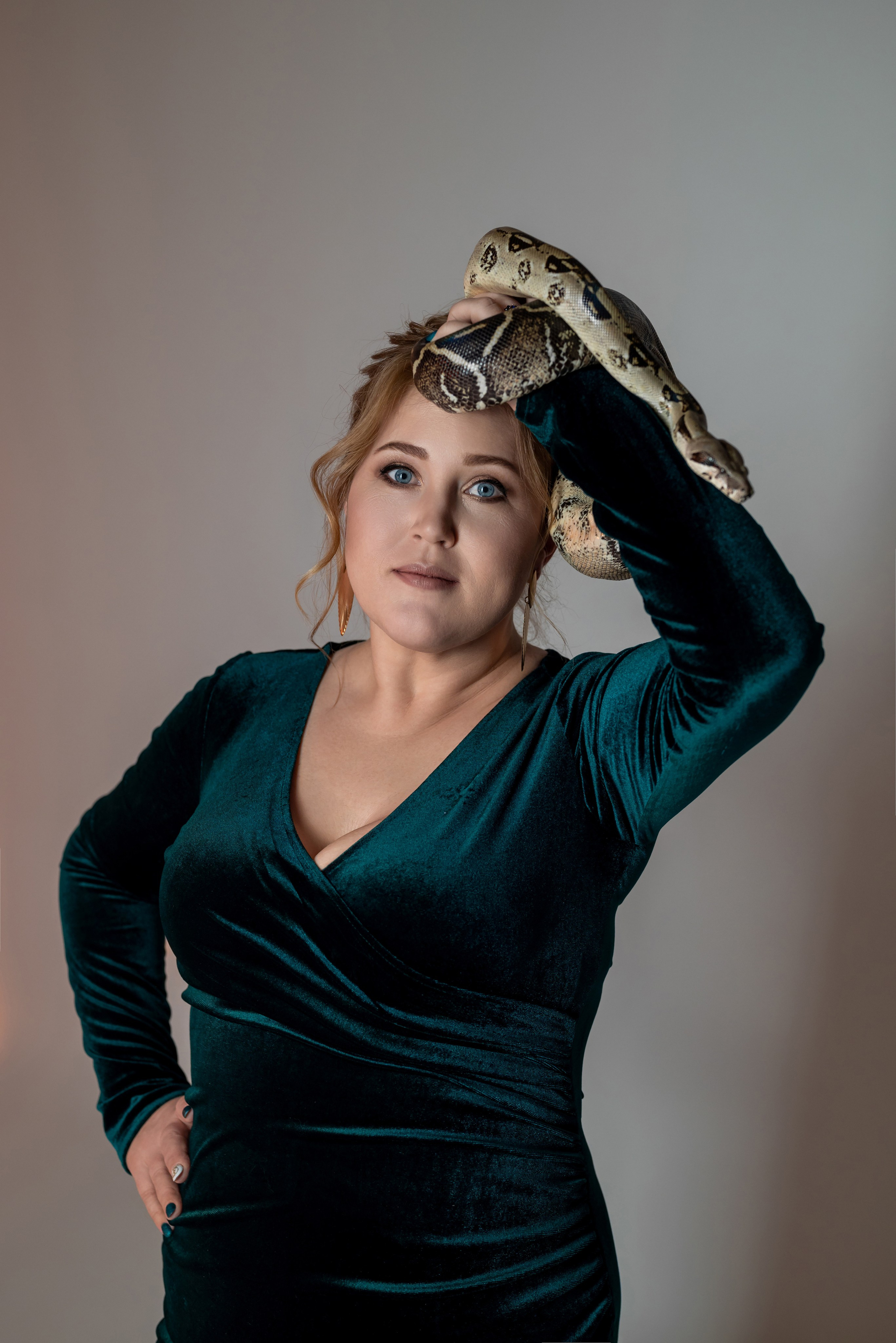 Фотопроект со змеёй 2025 г. Фотограф в городе Салават