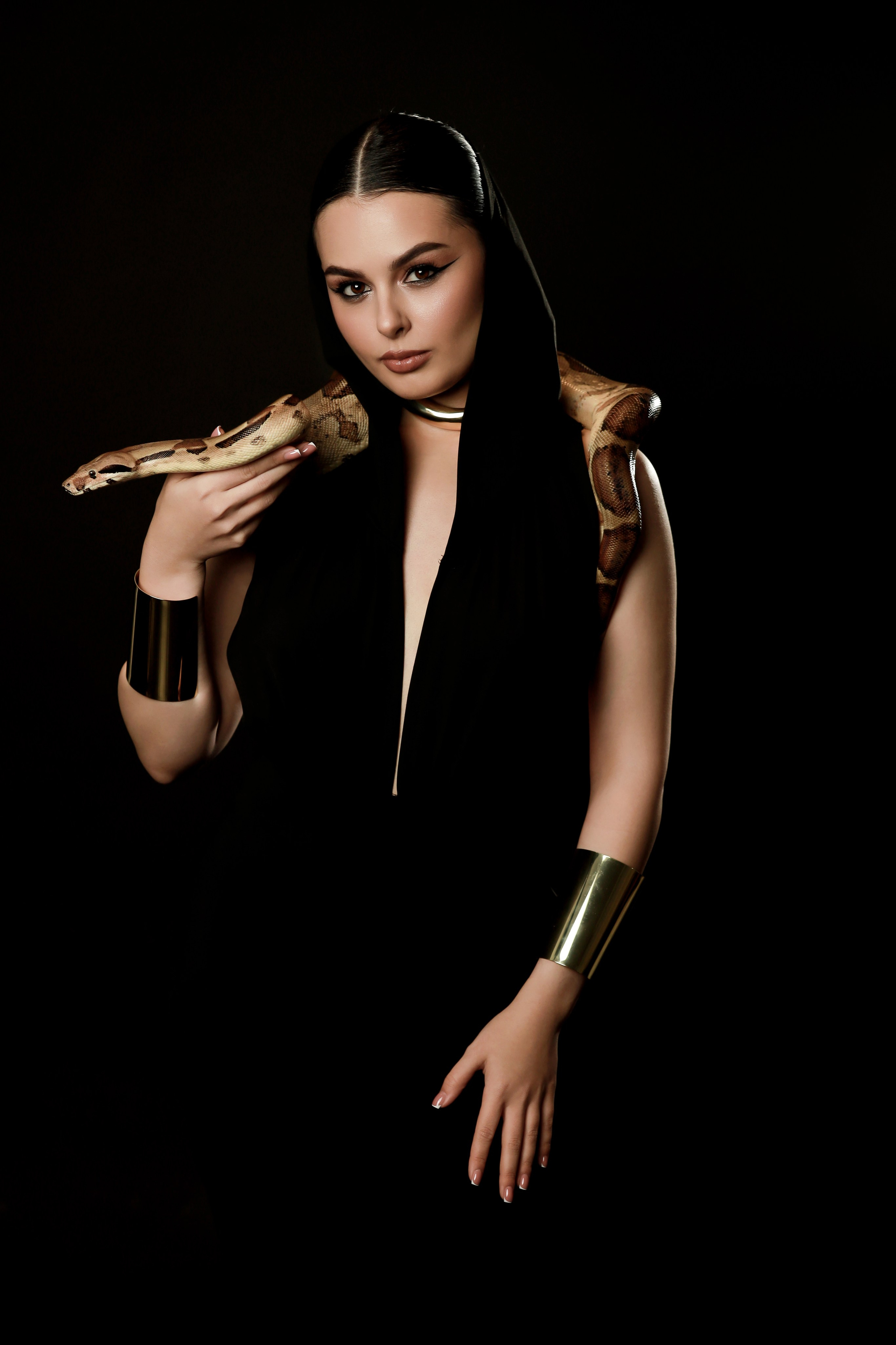 Съёмка со змеей. Фотограф в Воронеже Галина Фурсова