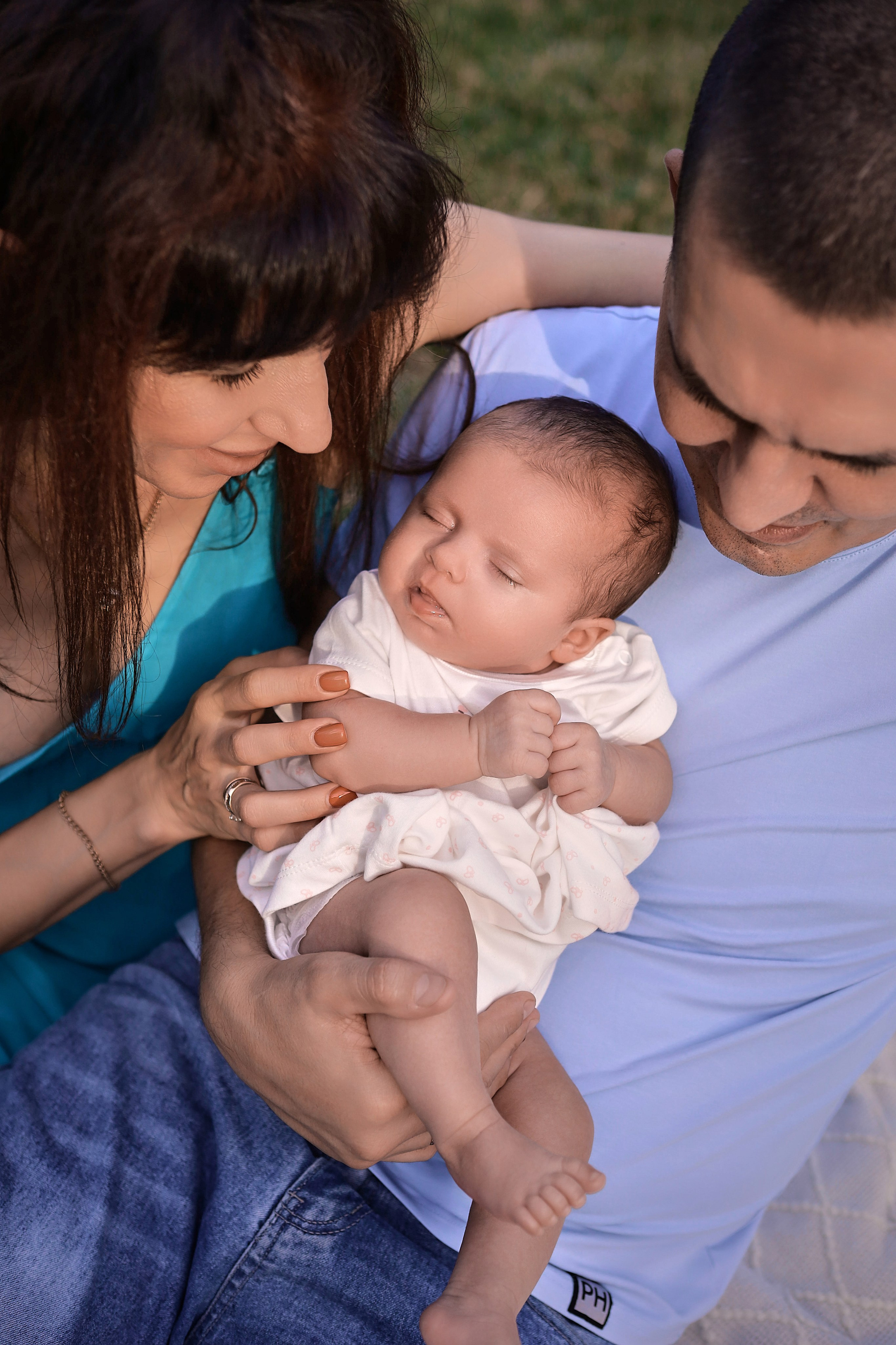 Семейная фотосессия с малышкой. Семейный и свадебный фотограф в Краснодаре Михеева Светлана