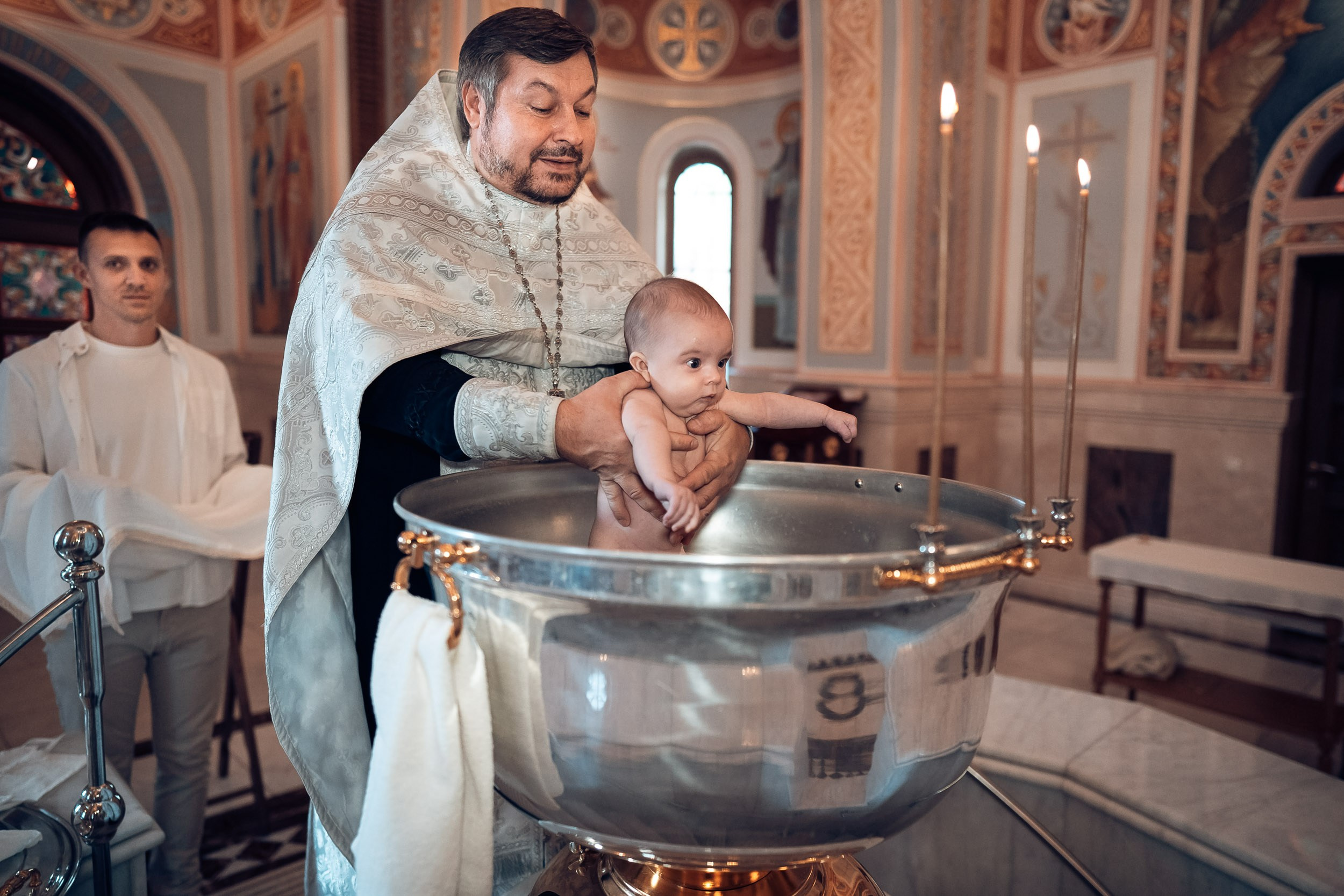 Крещение в Александро-Невском соборе Симферополь. Церковный фотограф Севастополь