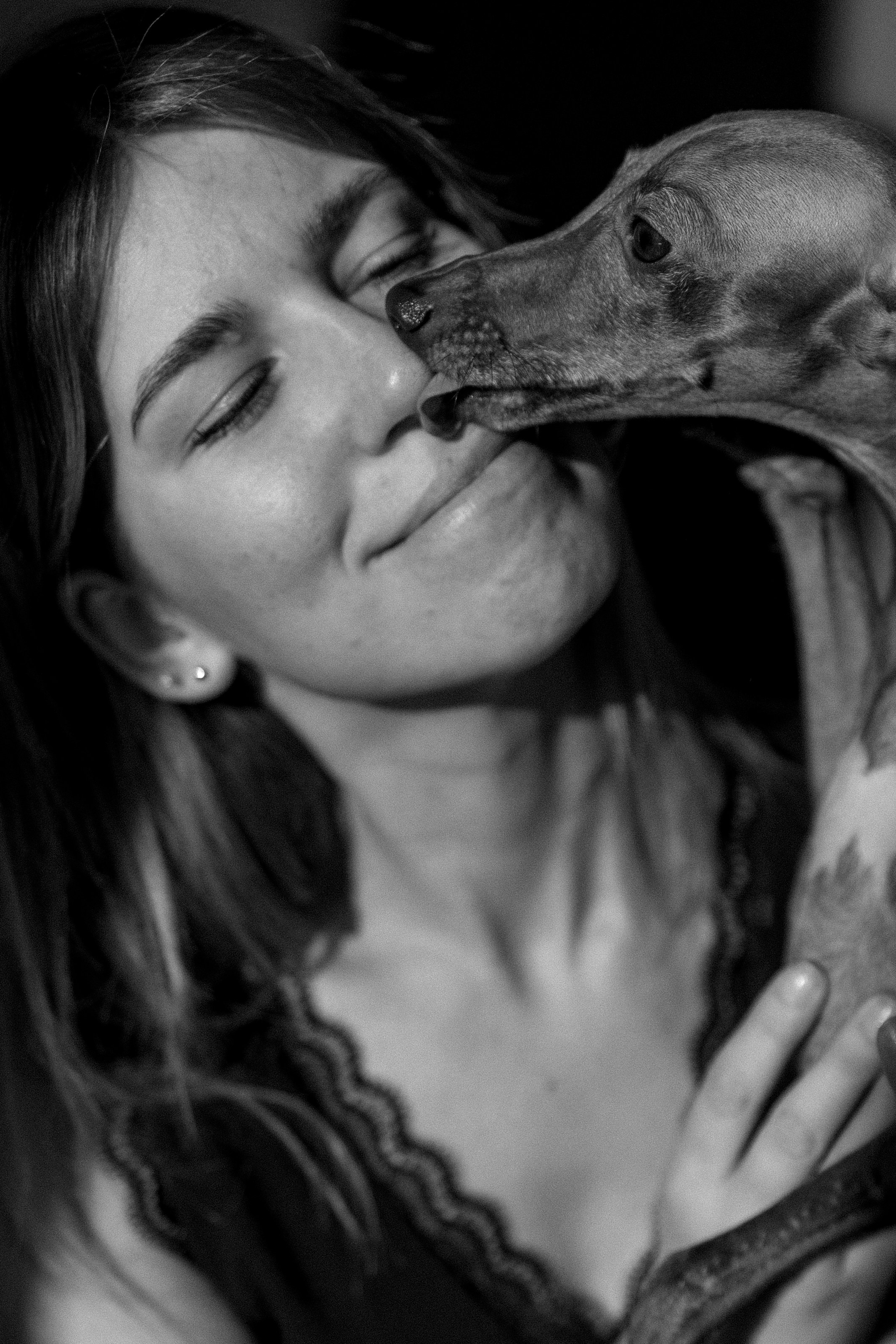 Ксюша и Луна. Фотограф — Анималист | Санкт-Петербург