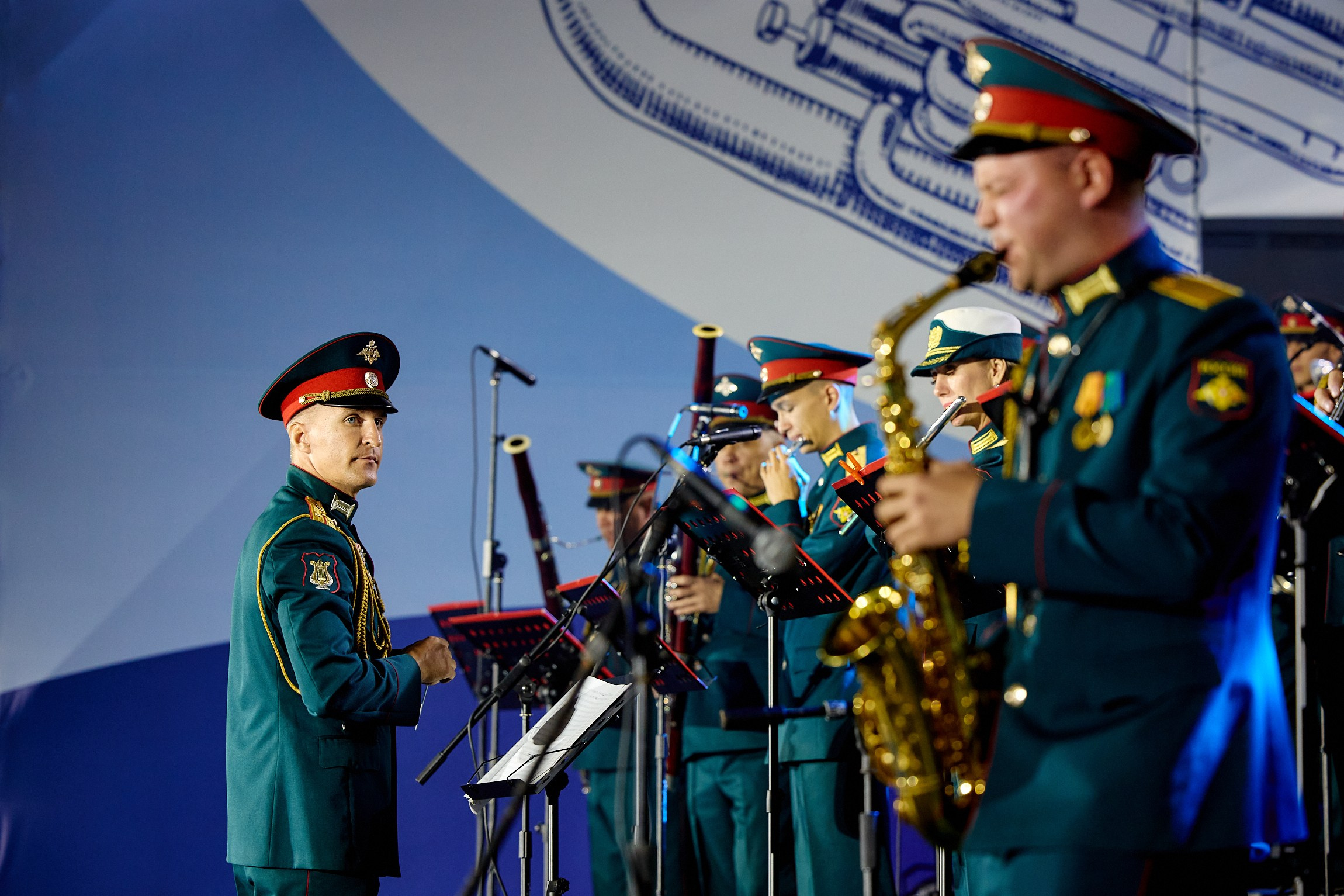 «Тихоокеанские марши» Плац-концерт
