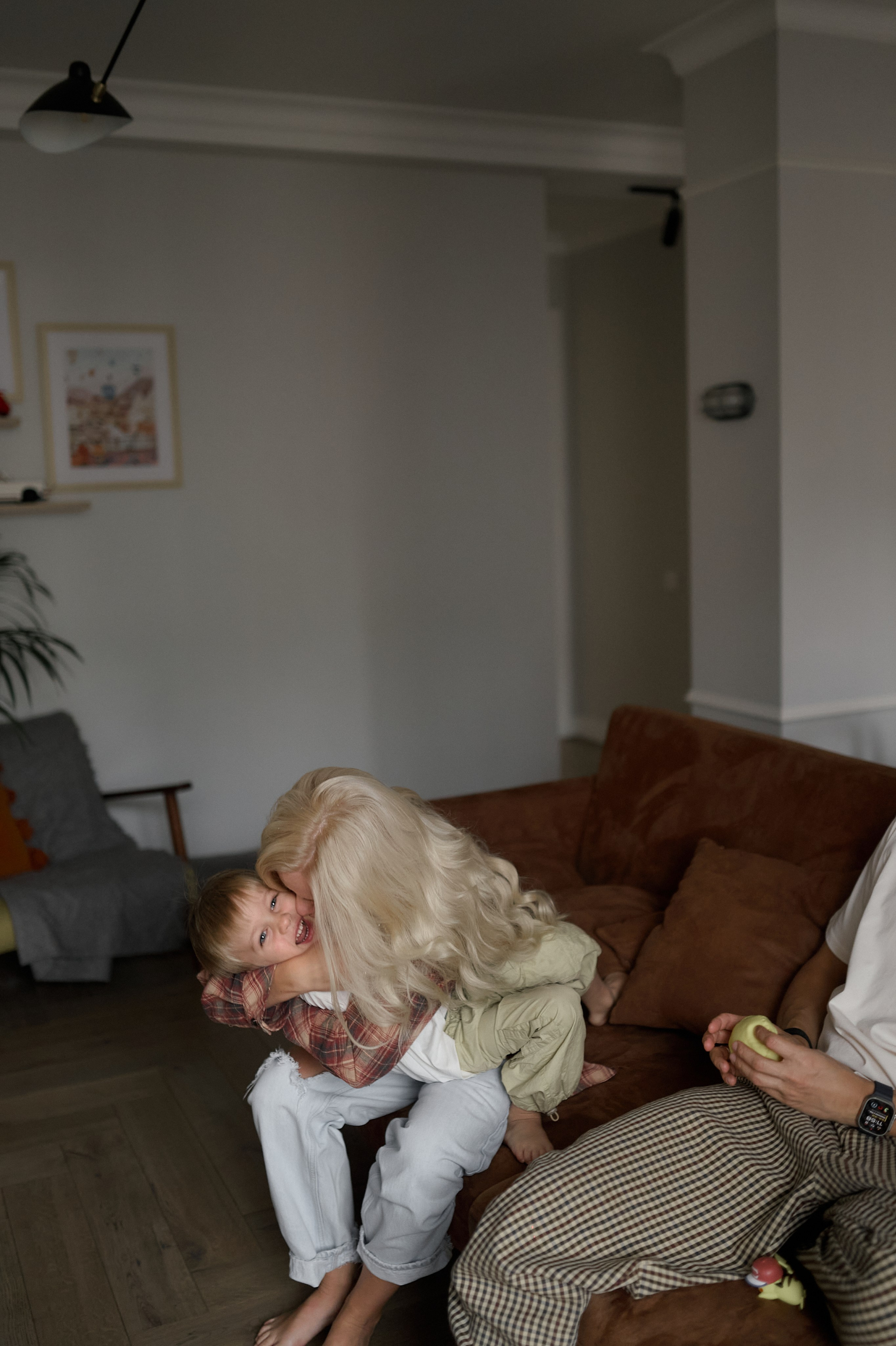 Серёжа, Вика, Макар и Кэш. Семейный и свадебный lifestyle-фотограф в Москве Мария Петрова