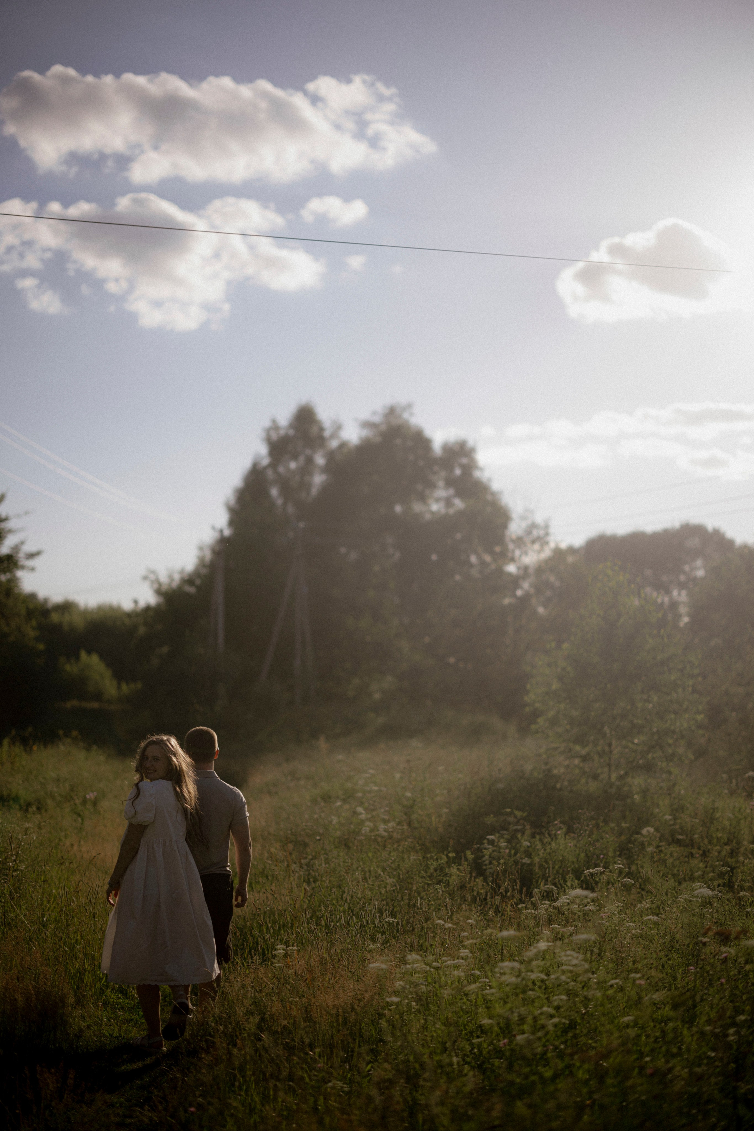 Love story на природе. Свадебный фотограф в Москве