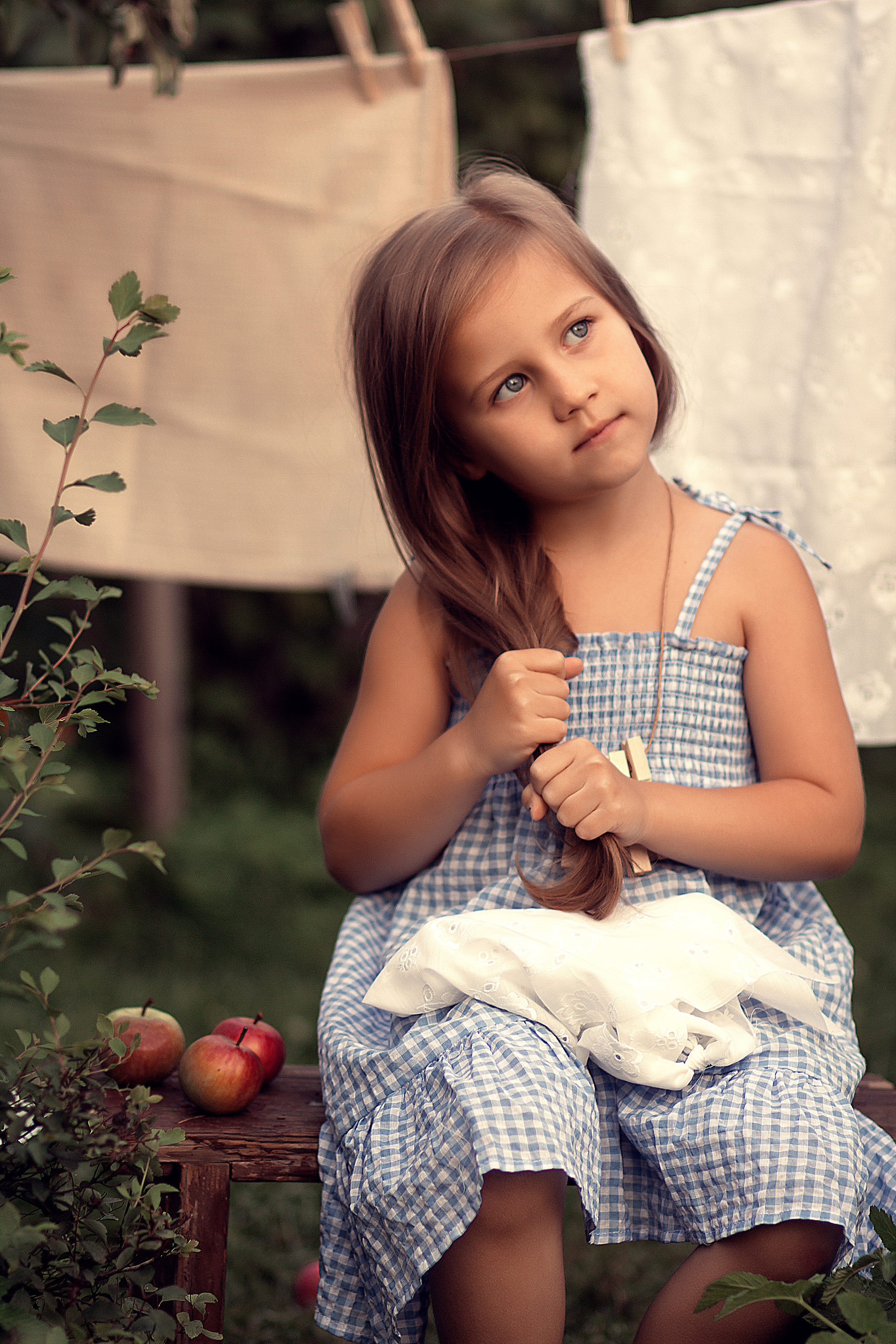 Есения. Лето в деревне. Фотограф в Москве. Елизавета Косицына