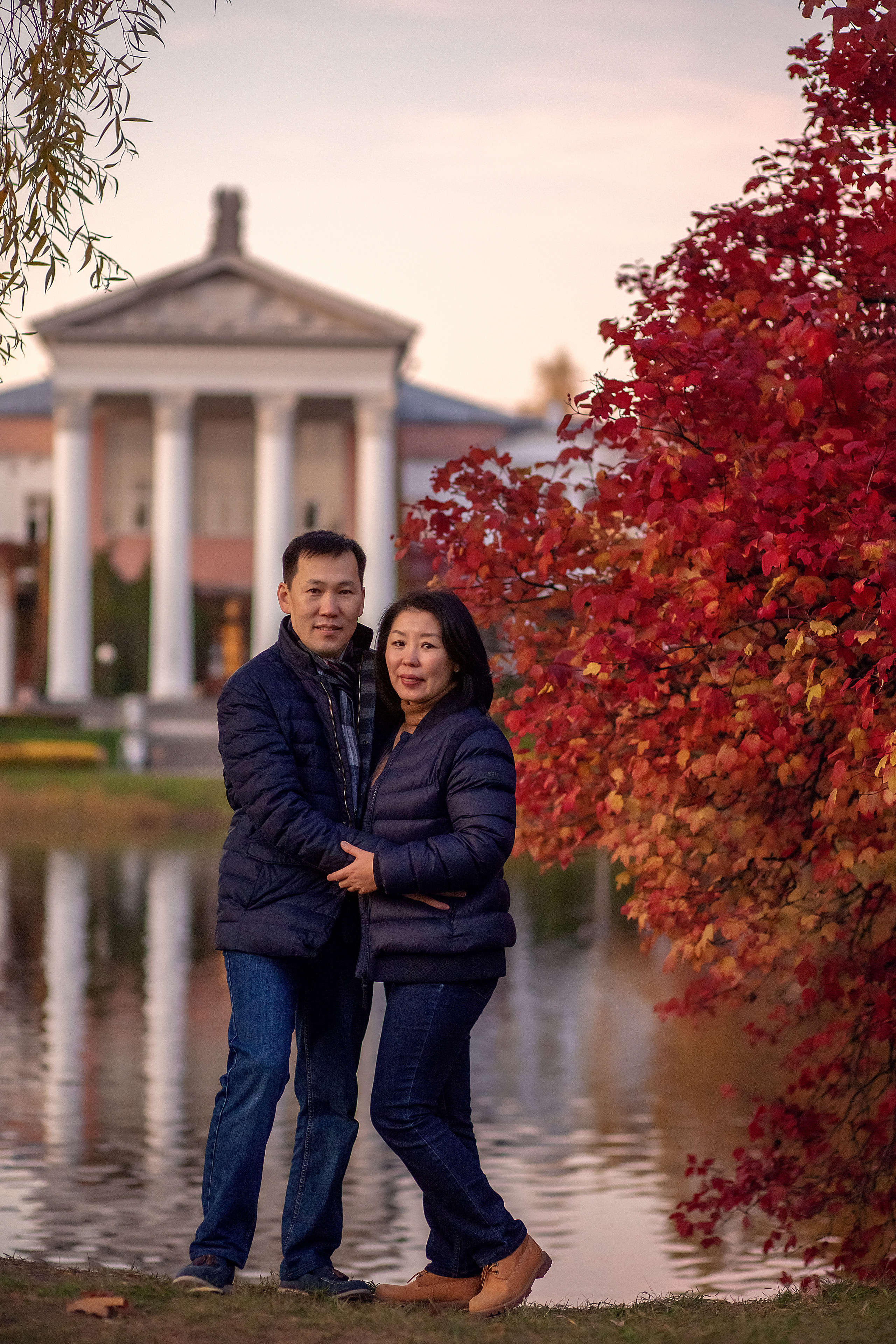 Баира, Зорик и Саша. Осенняя прогулка. Фотограф в Москве. Елизавета Косицына