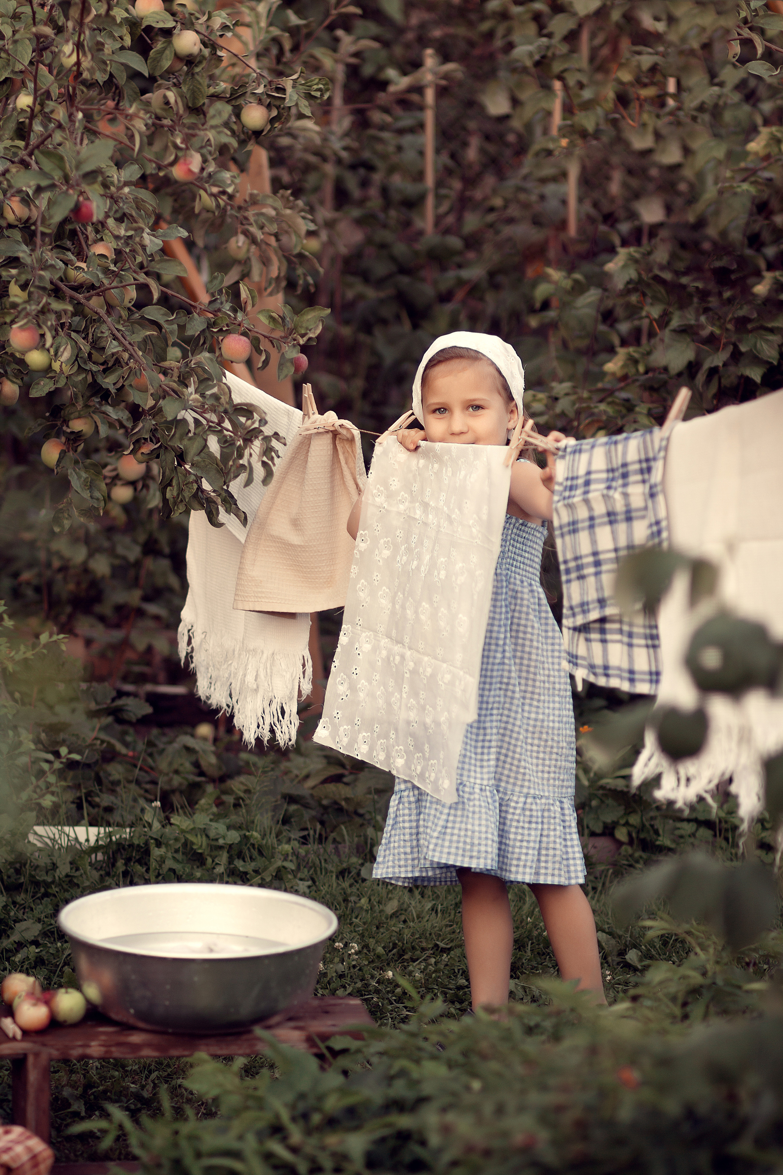 Есения. Лето в деревне. Фотограф в Москве. Елизавета Косицына