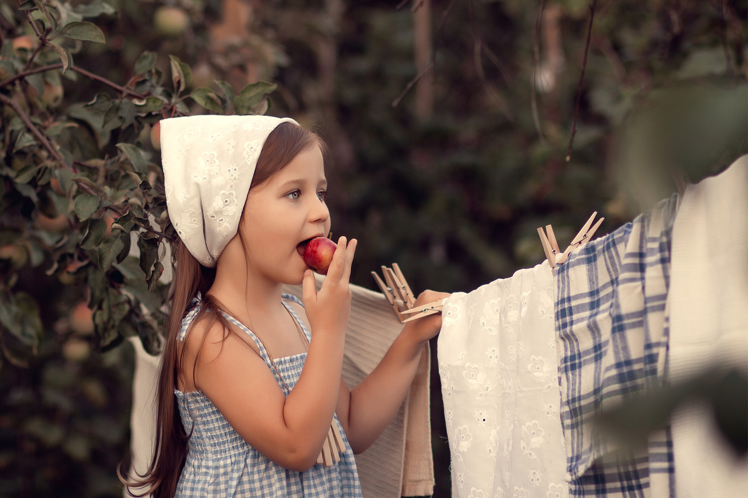 Есения. Лето в деревне. Фотограф в Москве. Елизавета Косицына