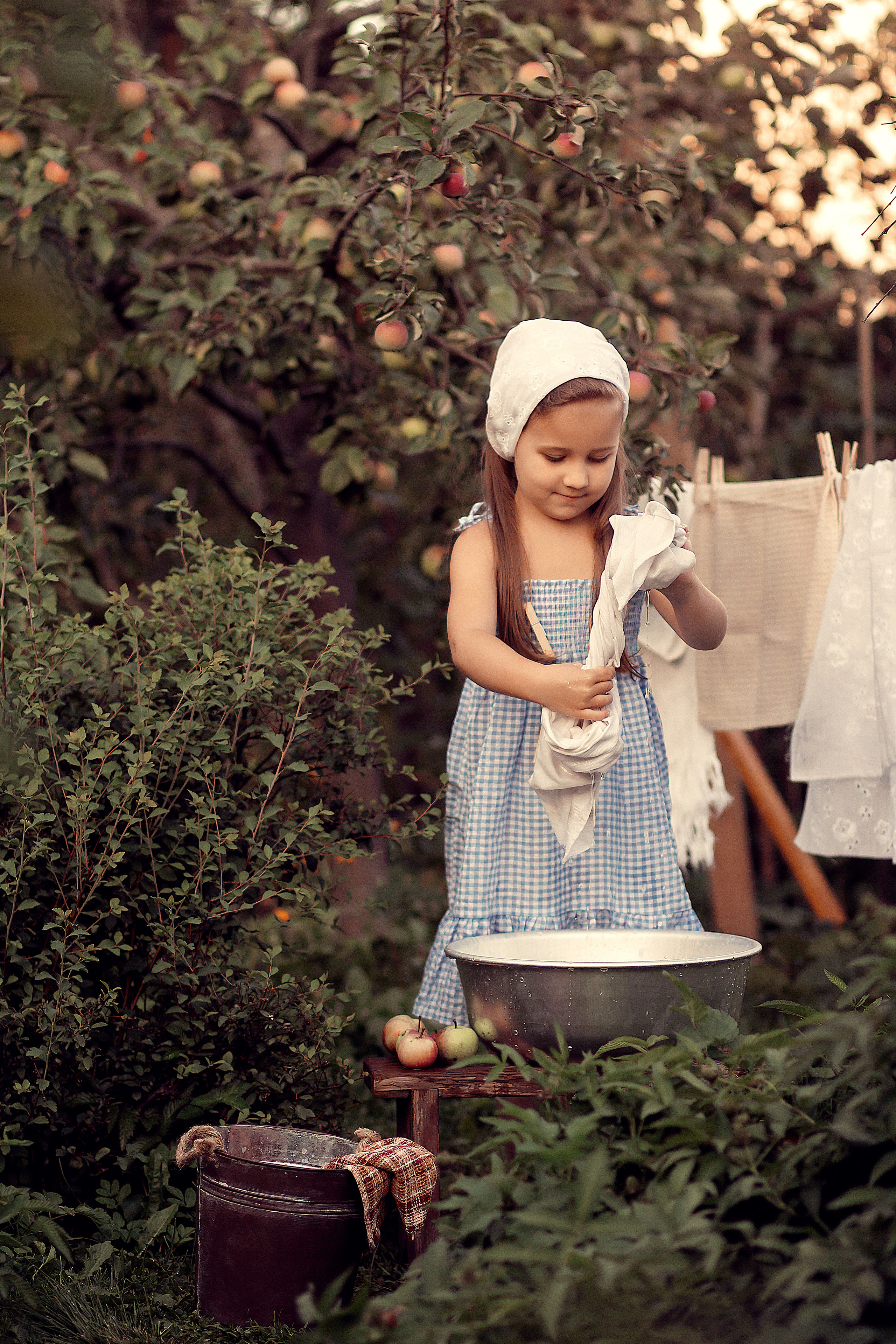Есения. Лето в деревне. Фотограф в Москве. Елизавета Косицына