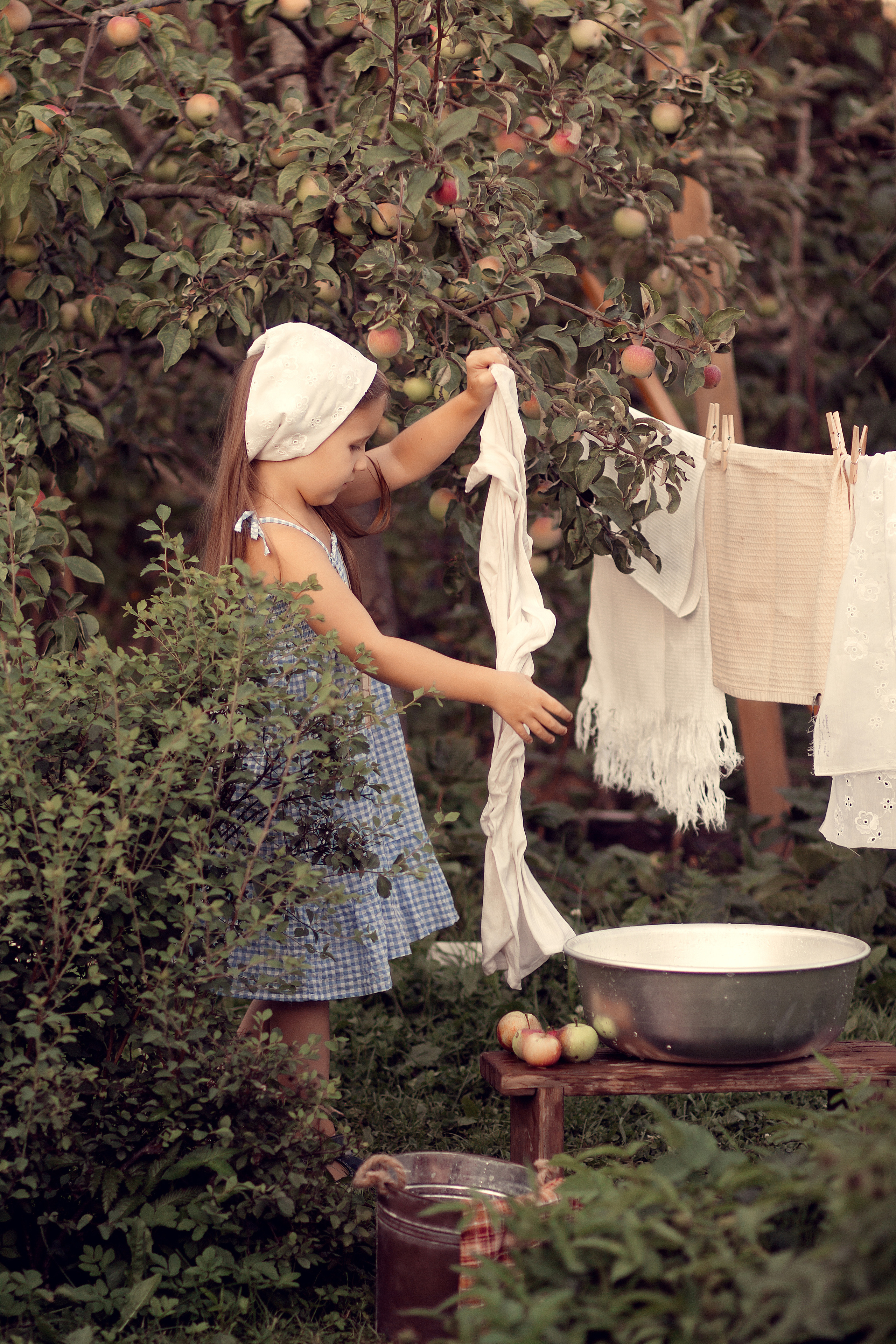 Есения. Лето в деревне. Фотограф в Москве. Елизавета Косицына