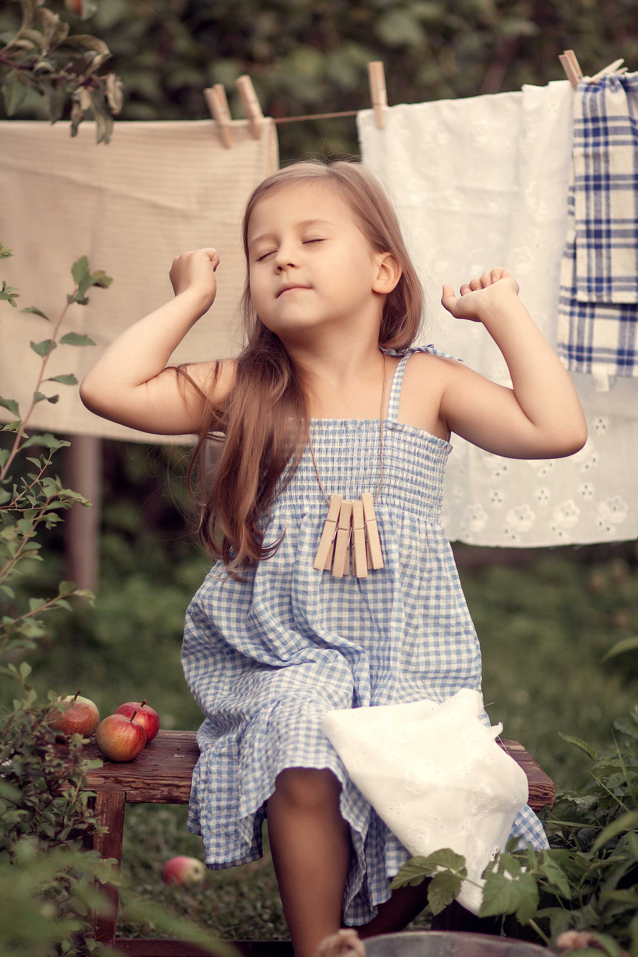 Есения. Лето в деревне. Фотограф в Москве. Елизавета Косицына