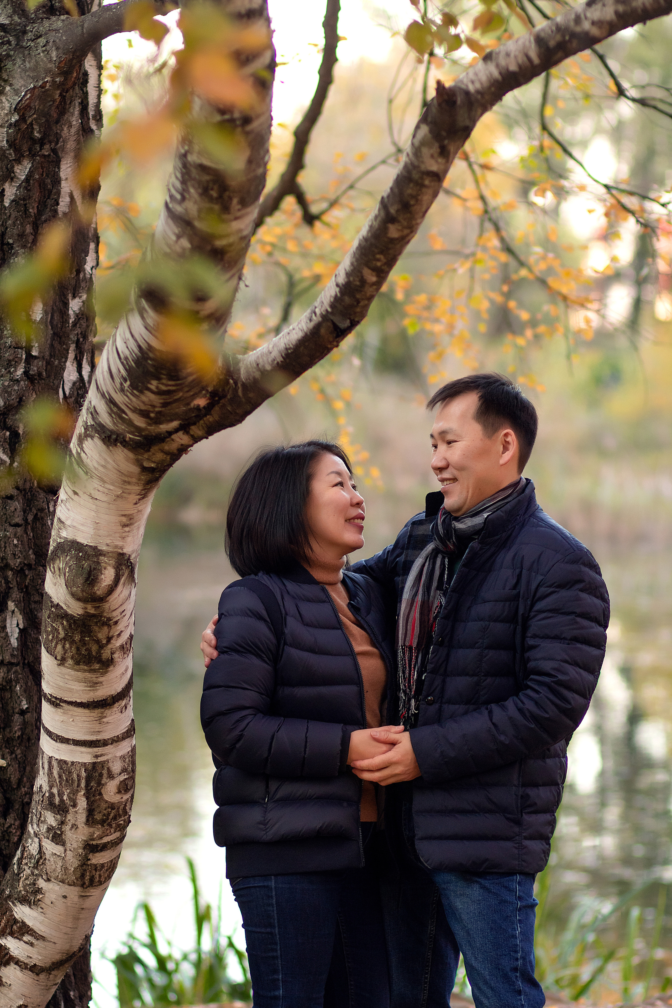 Баира, Зорик и Саша. Осенняя прогулка. Фотограф в Москве. Елизавета Косицына