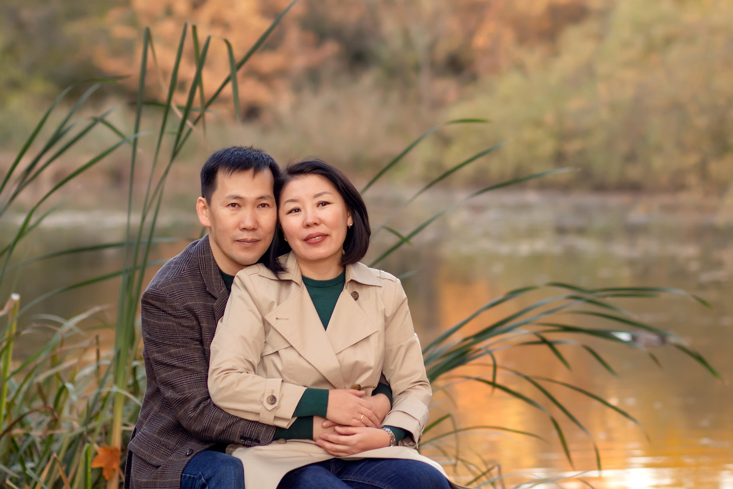 Баира, Зорик и Саша. Осенняя прогулка. Фотограф в Москве. Елизавета Косицына