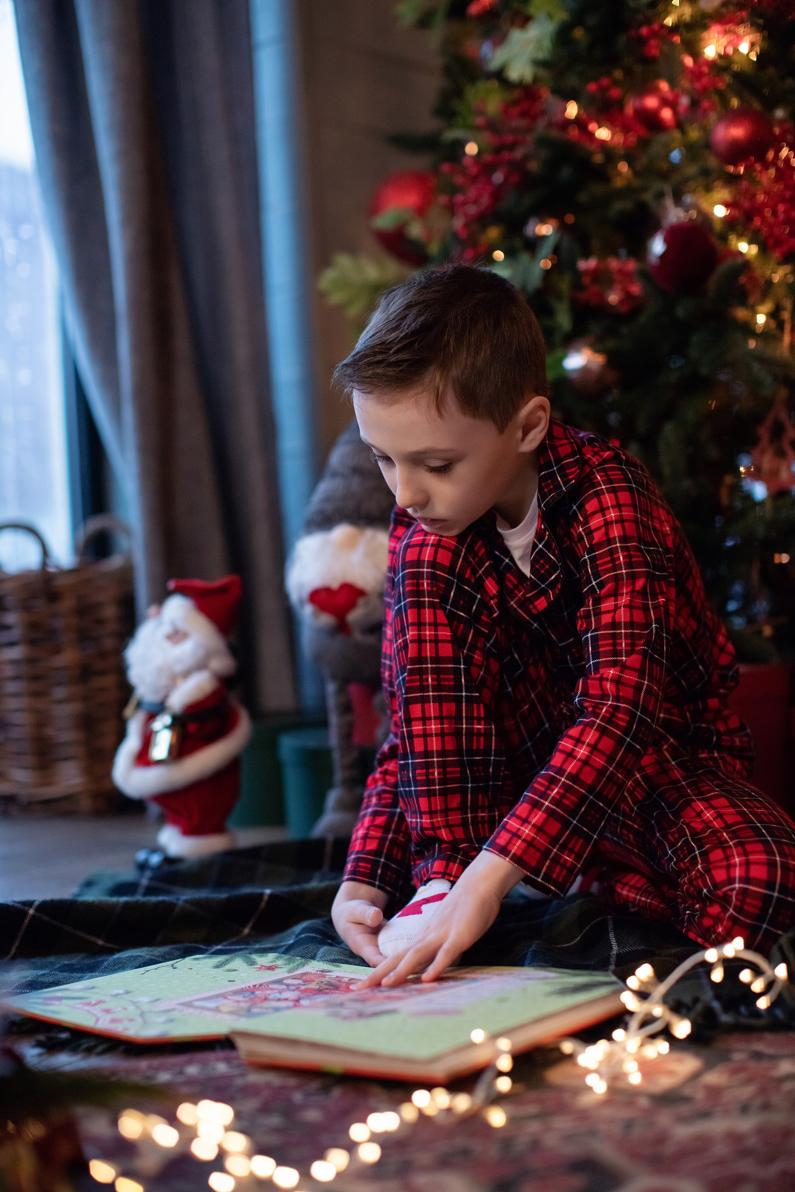 Семья Анны и Михаила. Новогодняя история. Фотограф в Москве. Елизавета Косицына
