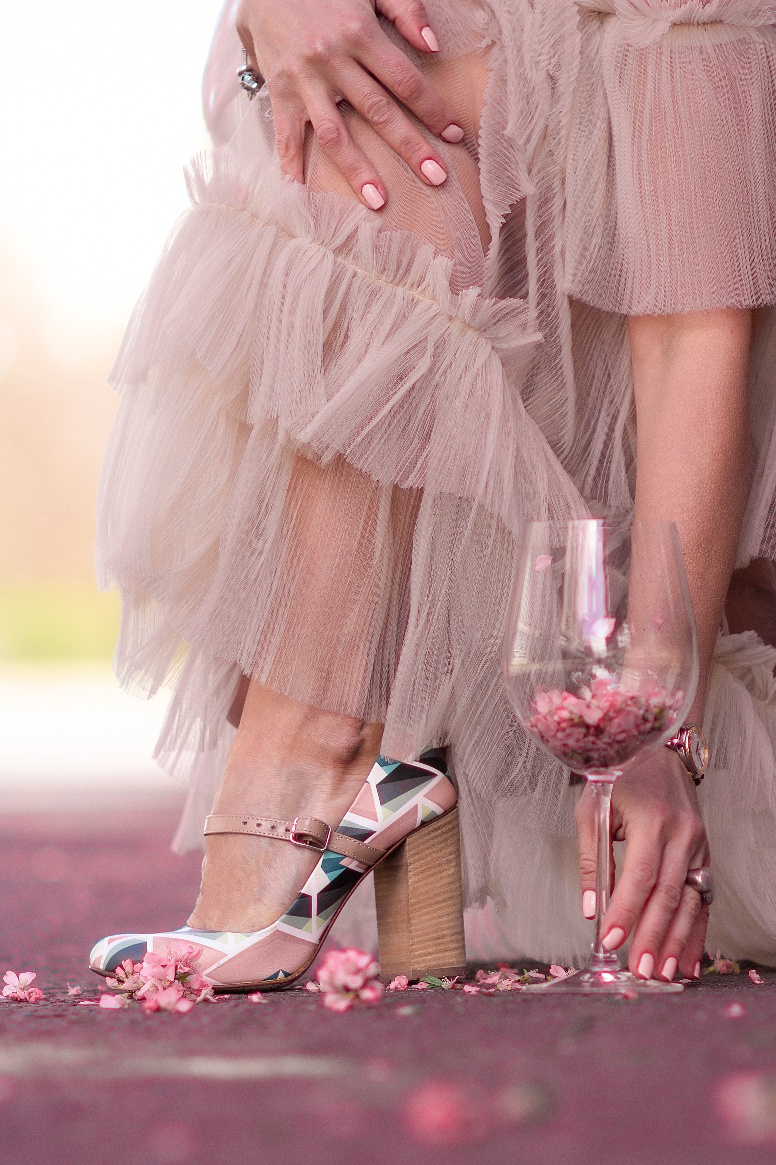 Светлана. Цветение сакуры. Фотограф в Москве. Елизавета Косицына