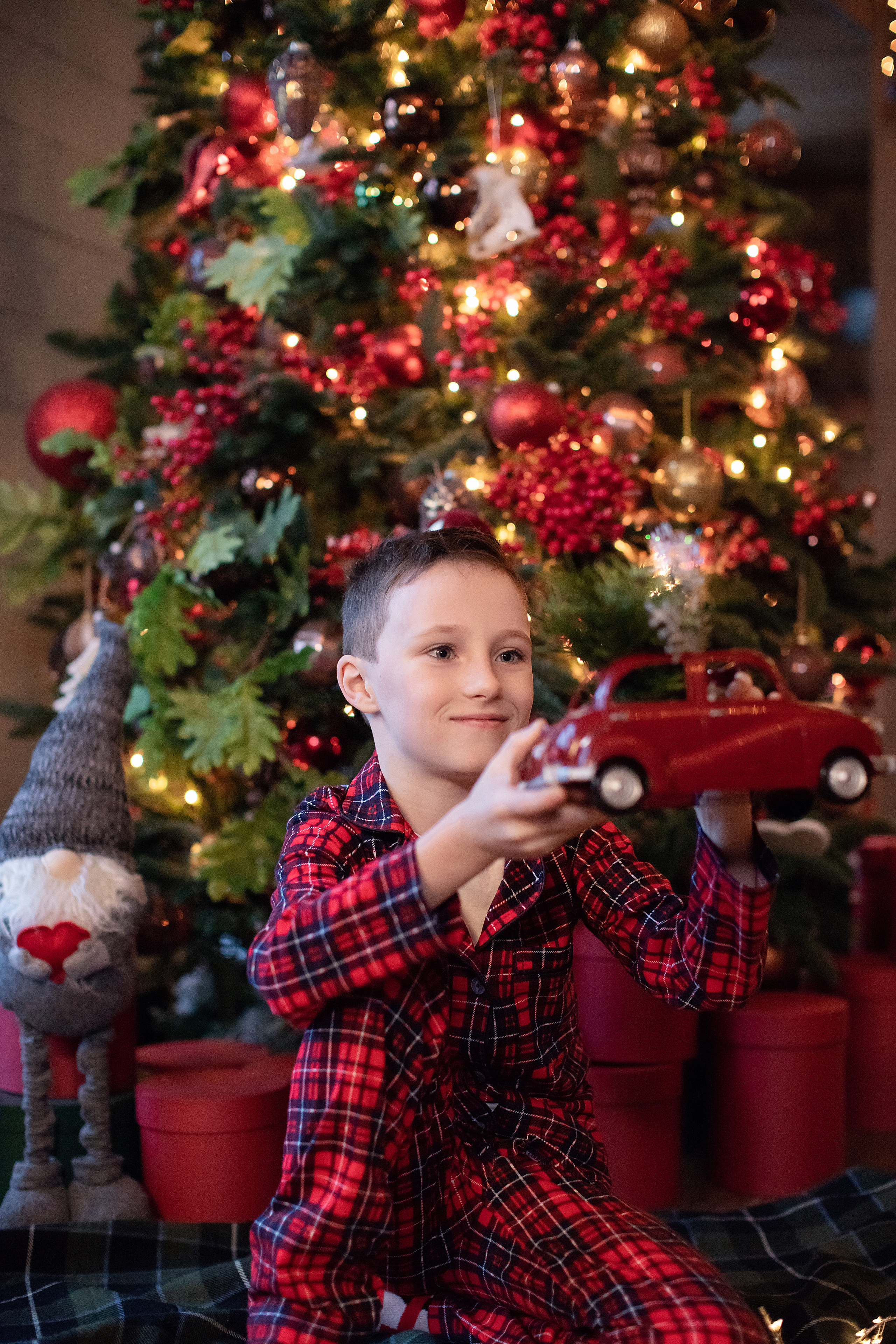 Семья Анны и Михаила. Новогодняя история. Фотограф в Москве. Елизавета Косицына