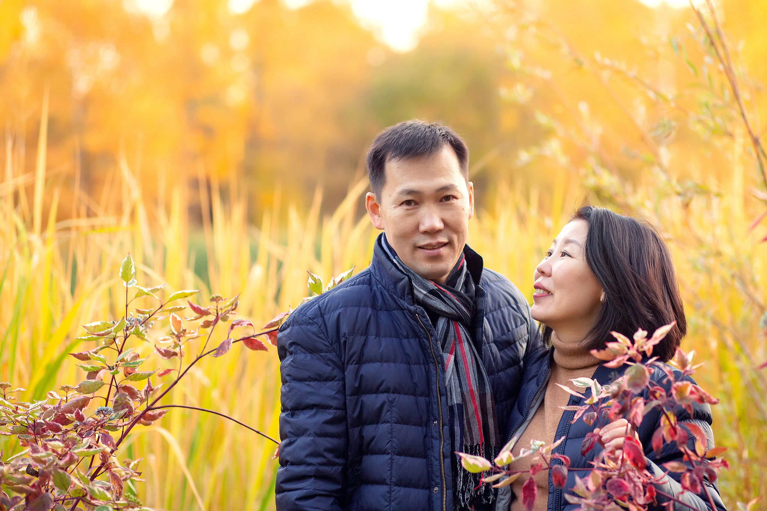 Баира, Зорик и Саша. Осенняя прогулка. Фотограф в Москве. Елизавета Косицына