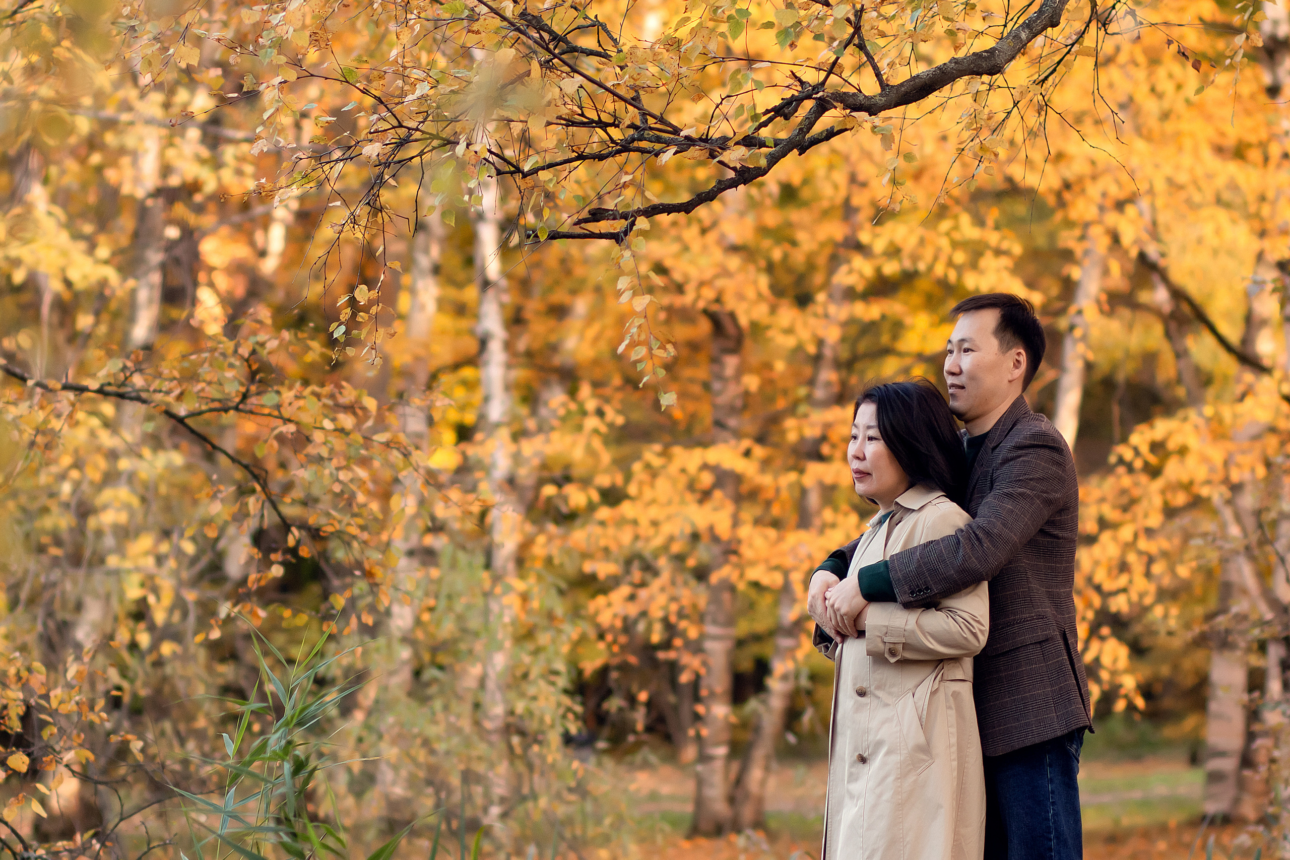 Баира, Зорик и Саша. Осенняя прогулка. Фотограф в Москве. Елизавета Косицына