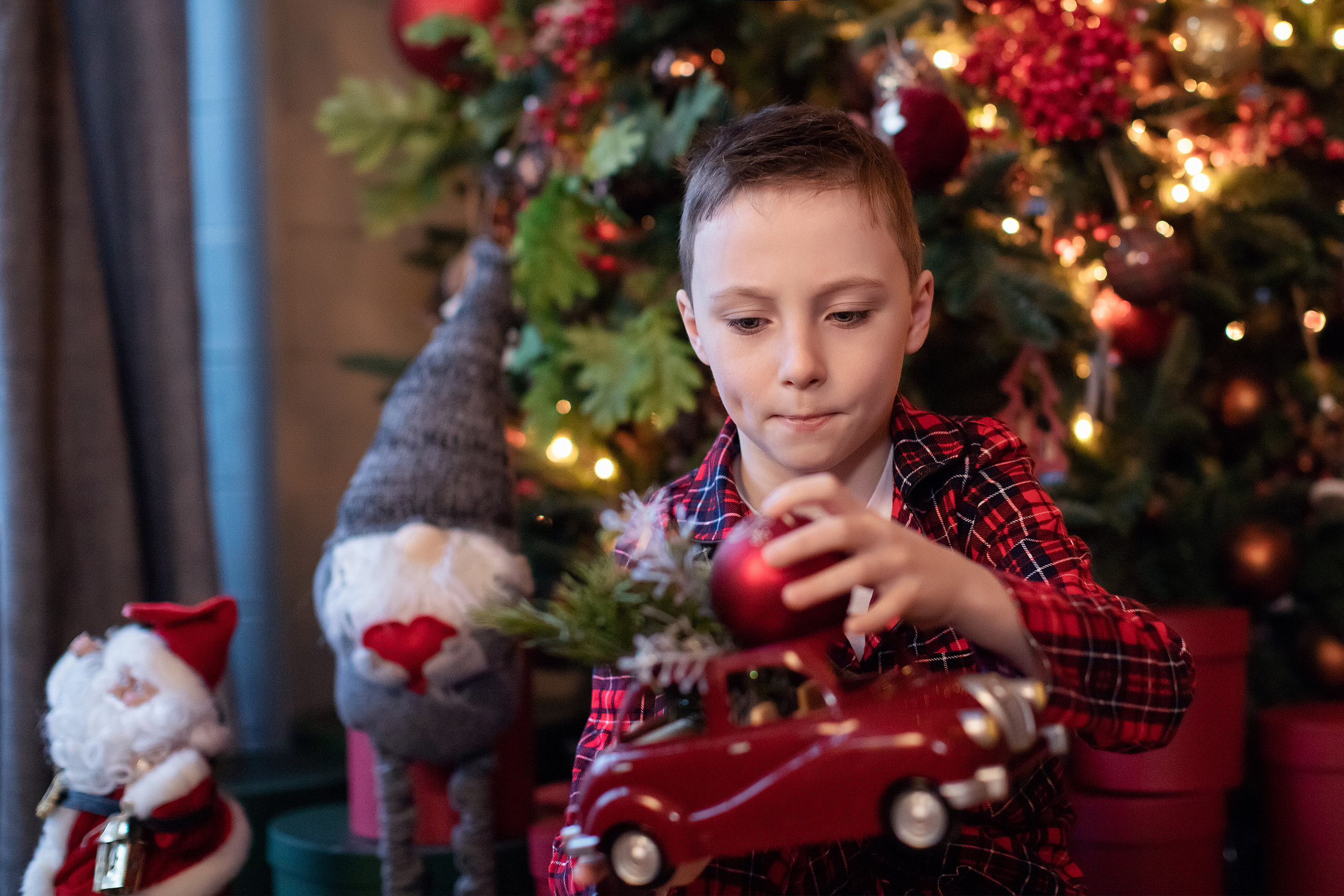 Семья Анны и Михаила. Новогодняя история. Фотограф в Москве. Елизавета Косицына