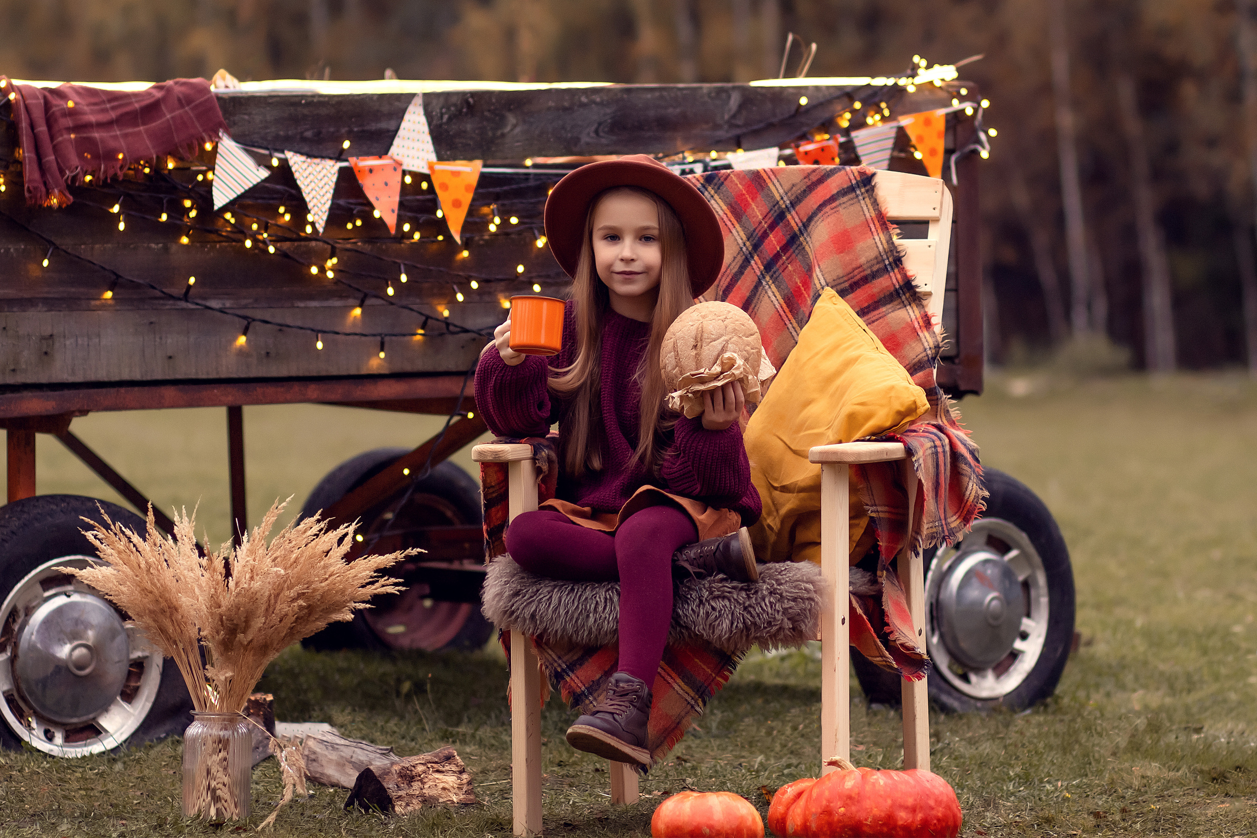 Александра на Ферме. Фотограф в Москве. Елизавета Косицына