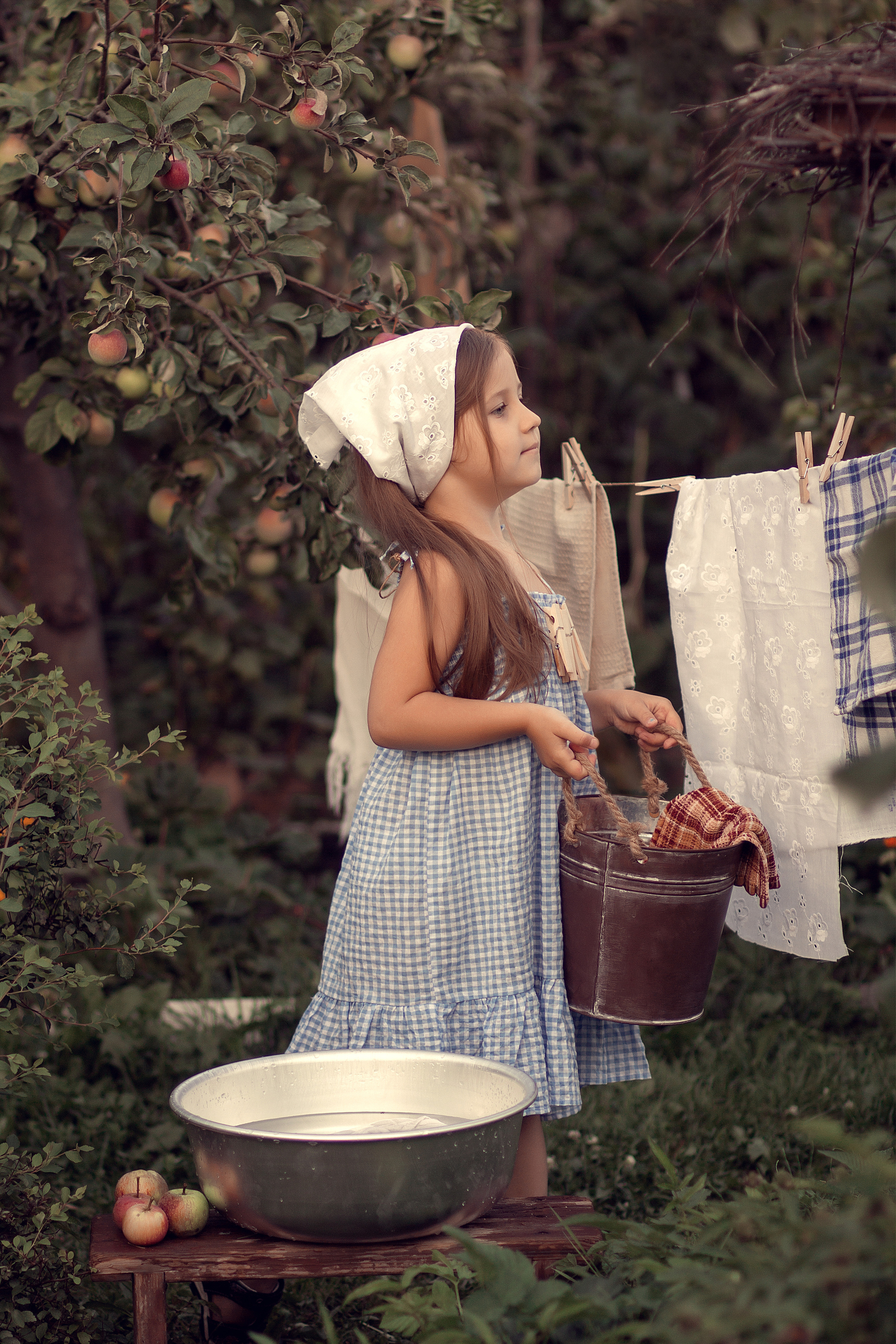 Есения. Лето в деревне. Фотограф в Москве. Елизавета Косицына