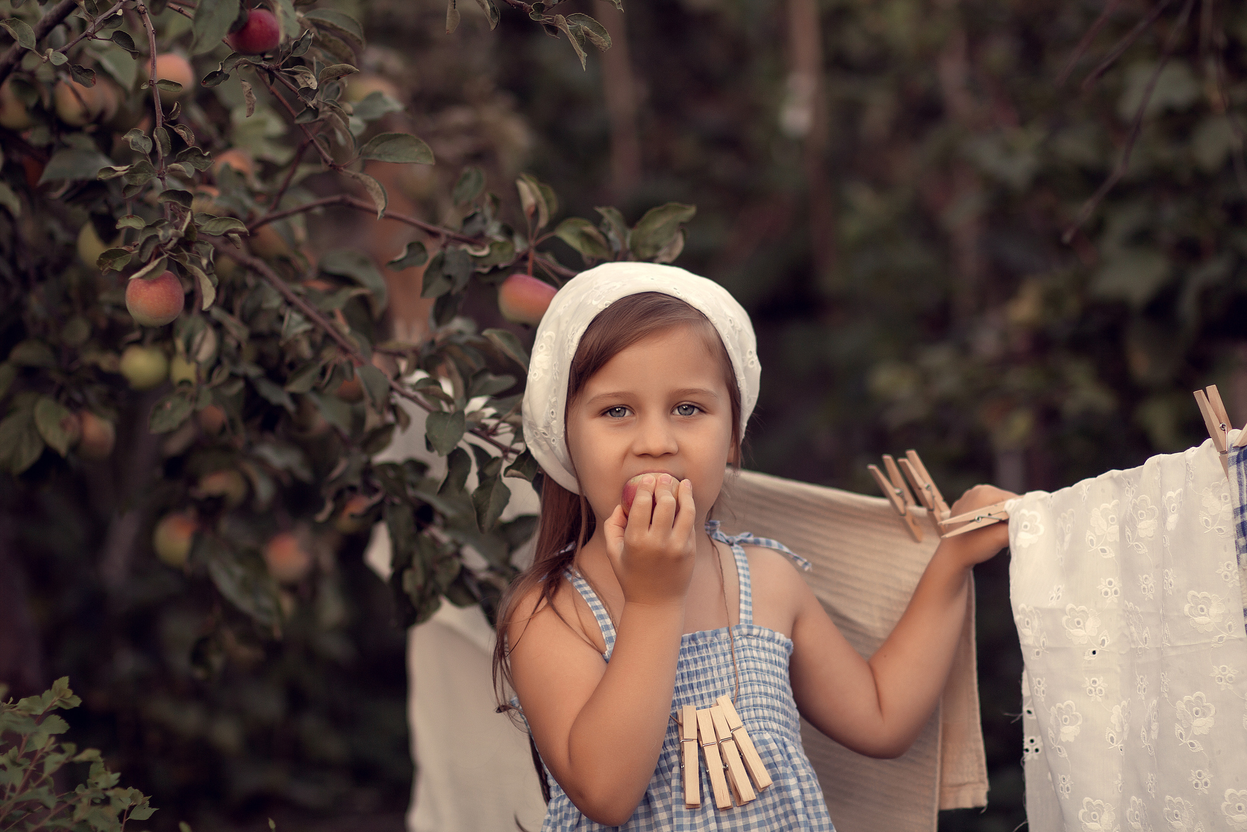 Есения. Лето в деревне. Фотограф в Москве. Елизавета Косицына