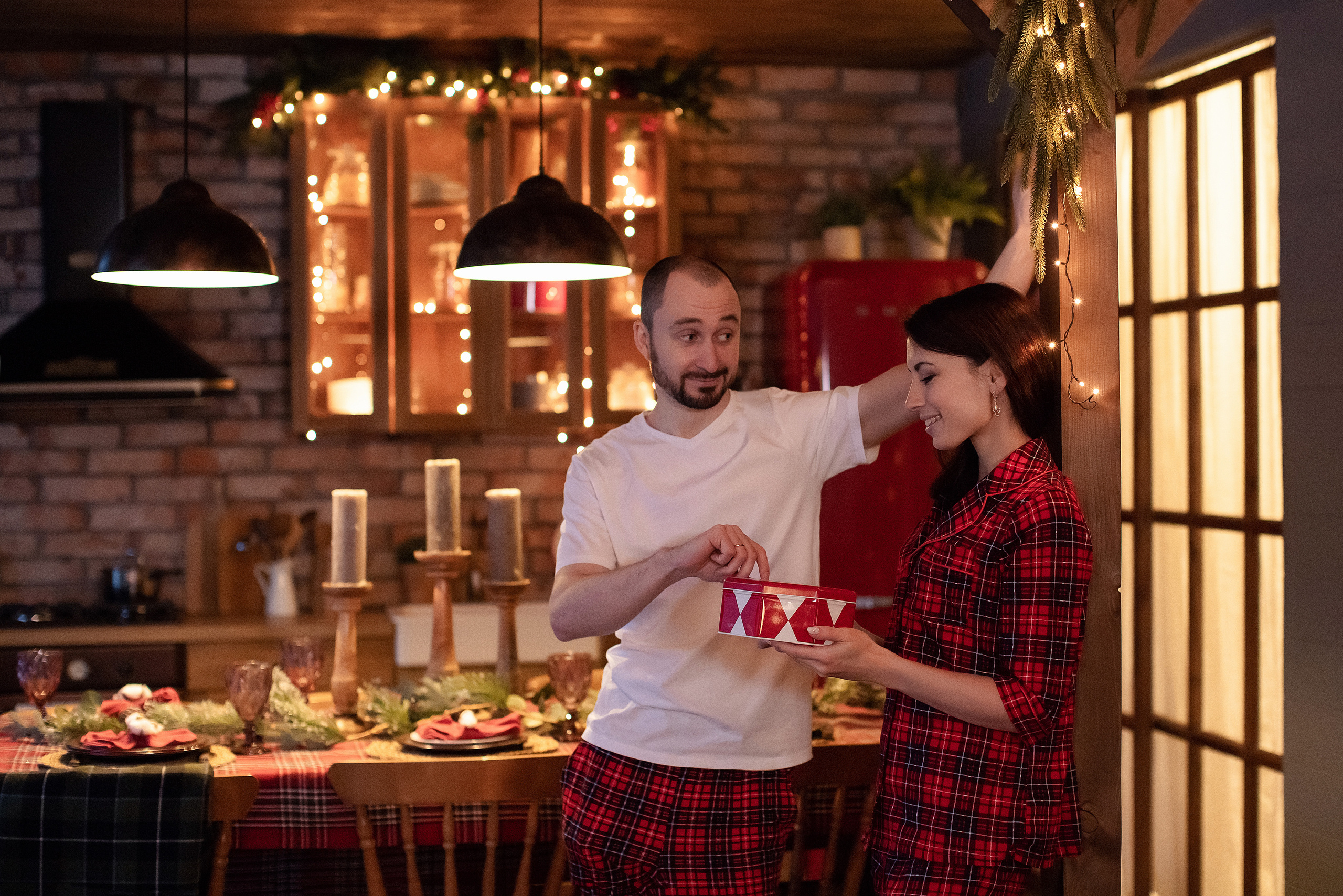 Семья Анны и Михаила. Новогодняя история. Фотограф в Москве. Елизавета Косицына