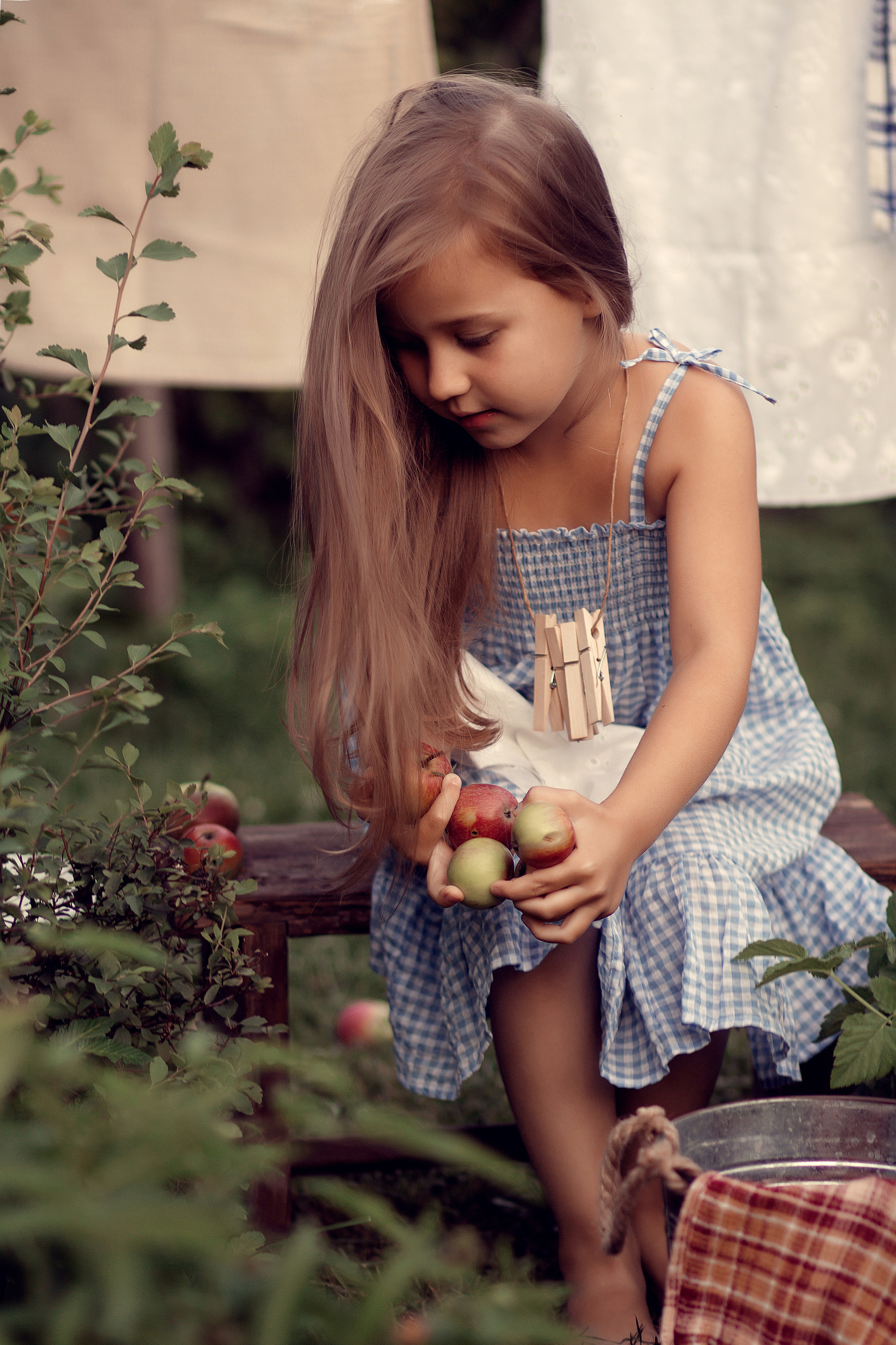 Есения. Лето в деревне. Фотограф в Москве. Елизавета Косицына