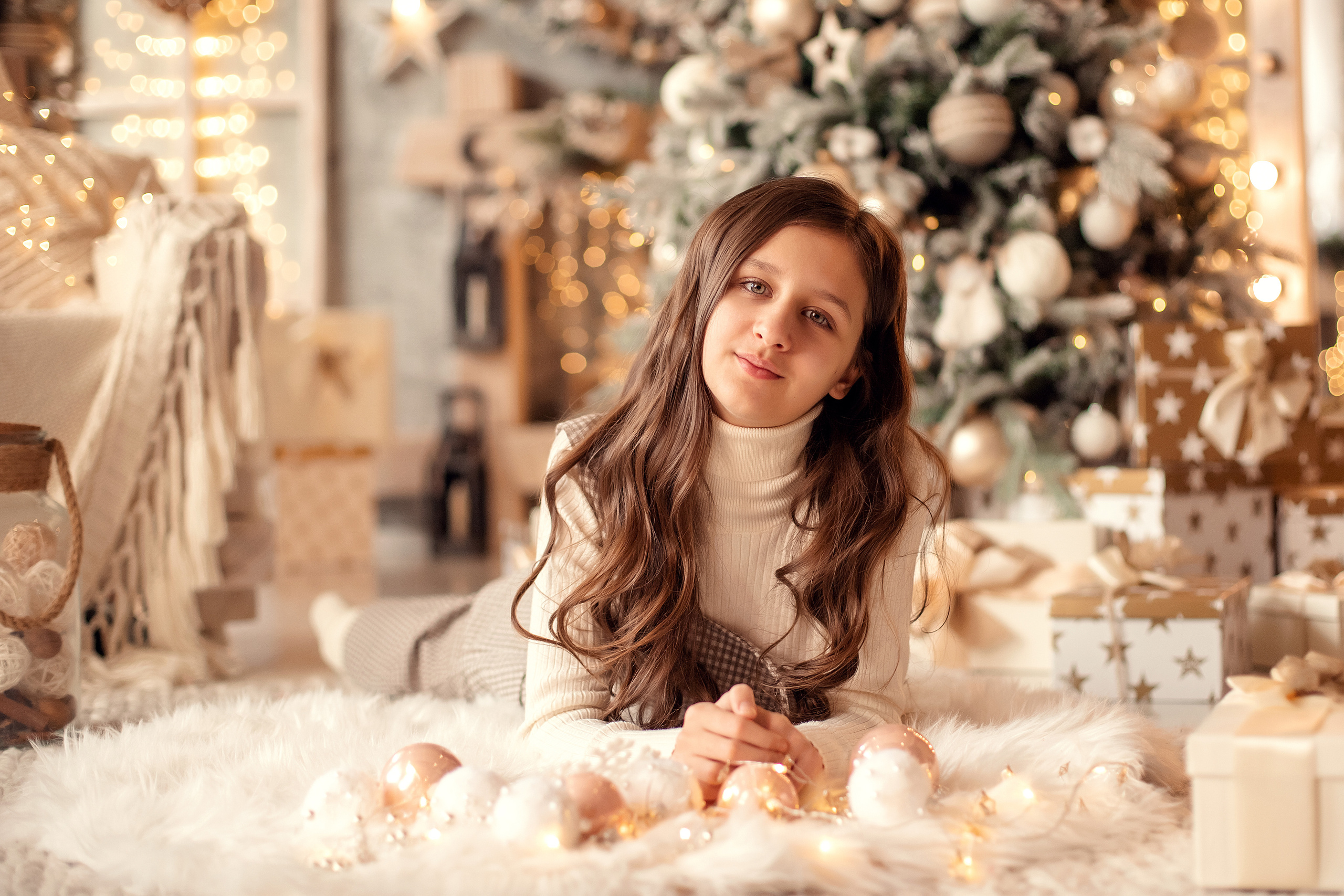 Варвара. Новый год. Фотограф в Москве. Елизавета Косицына