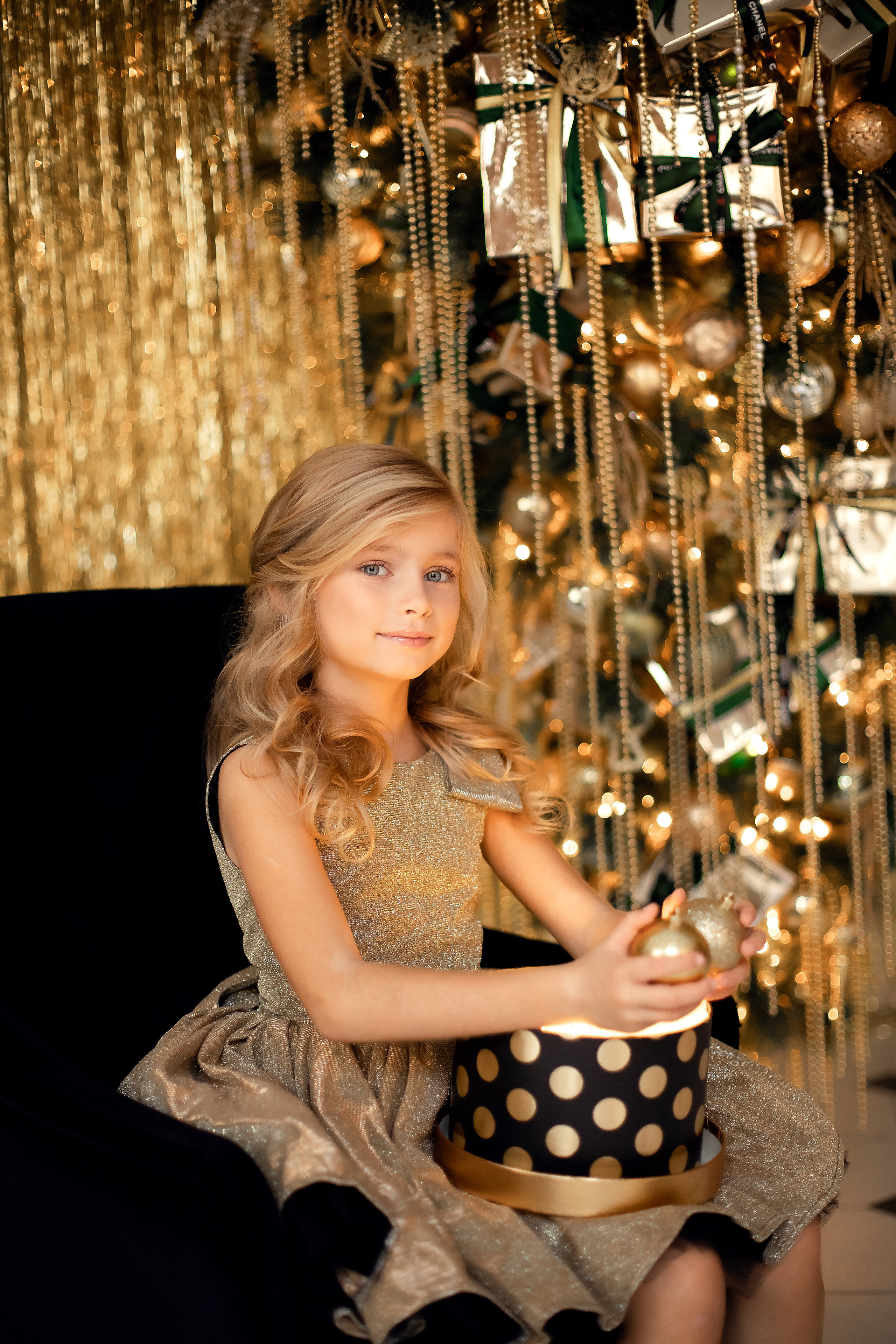Алина-Виктория. Новый год. Фотограф в Москве. Елизавета Косицына