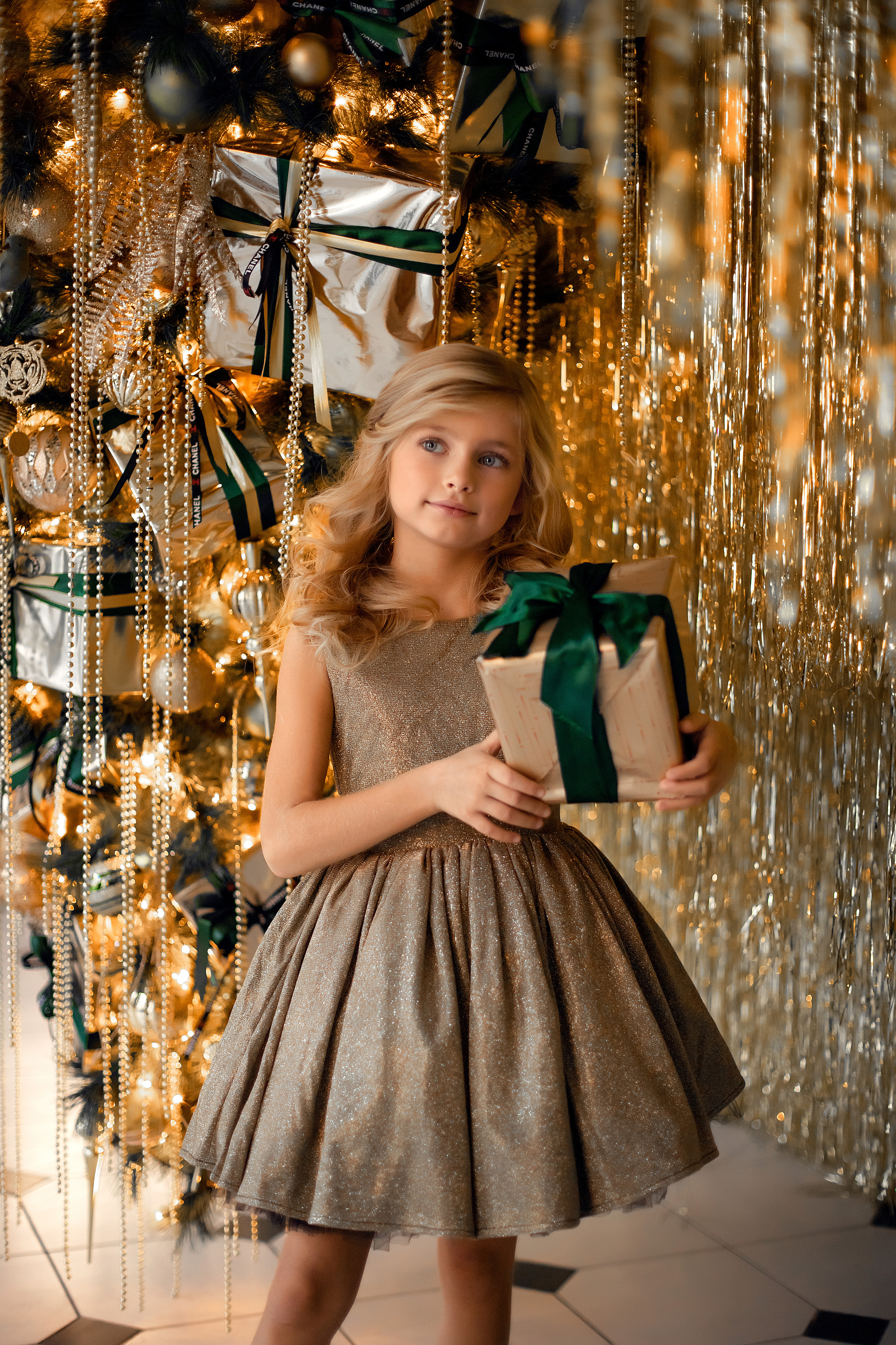 Алина-Виктория. Новый год. Фотограф в Москве. Елизавета Косицына