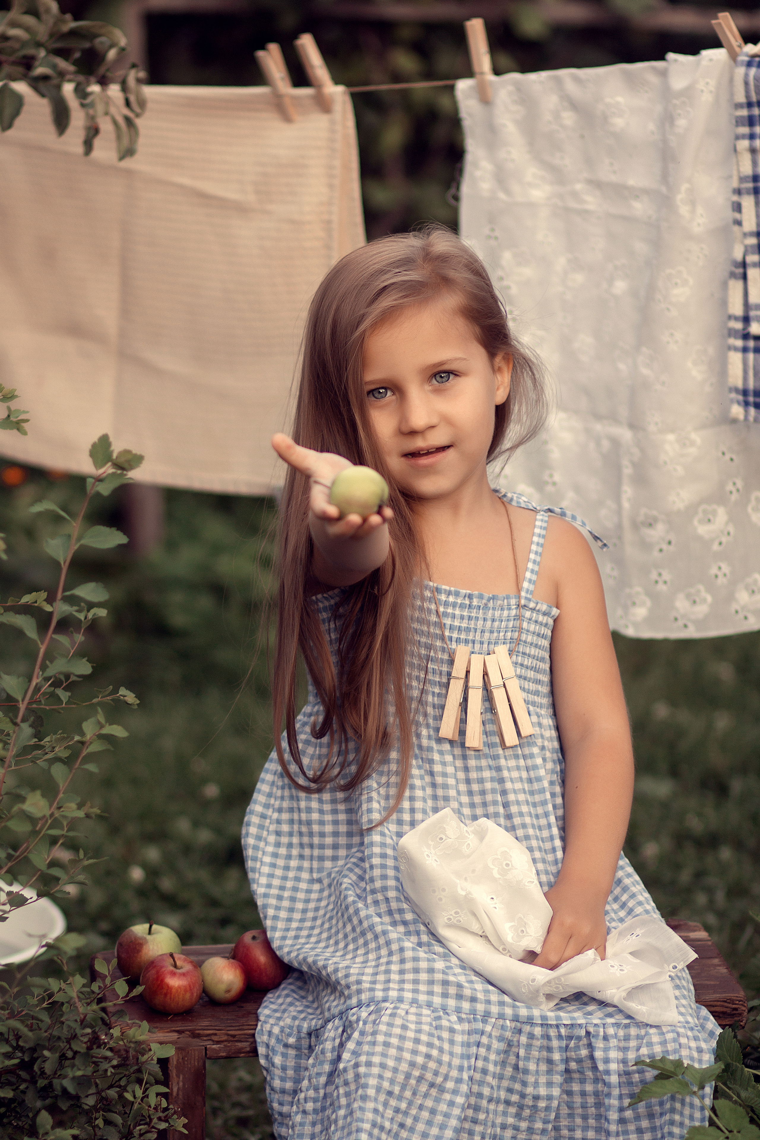 Есения. Лето в деревне. Фотограф в Москве. Елизавета Косицына