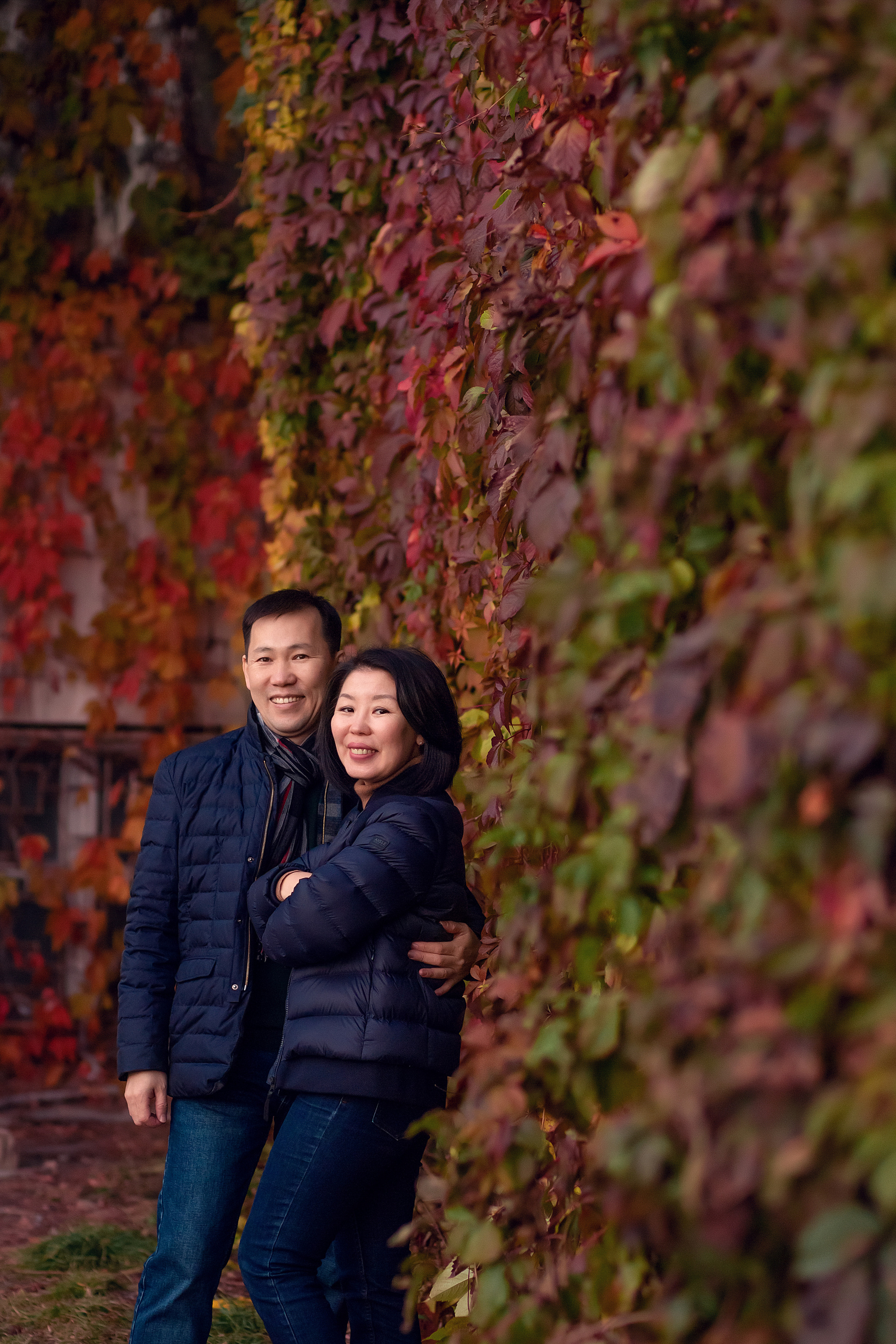 Баира, Зорик и Саша. Осенняя прогулка. Фотограф в Москве. Елизавета Косицына