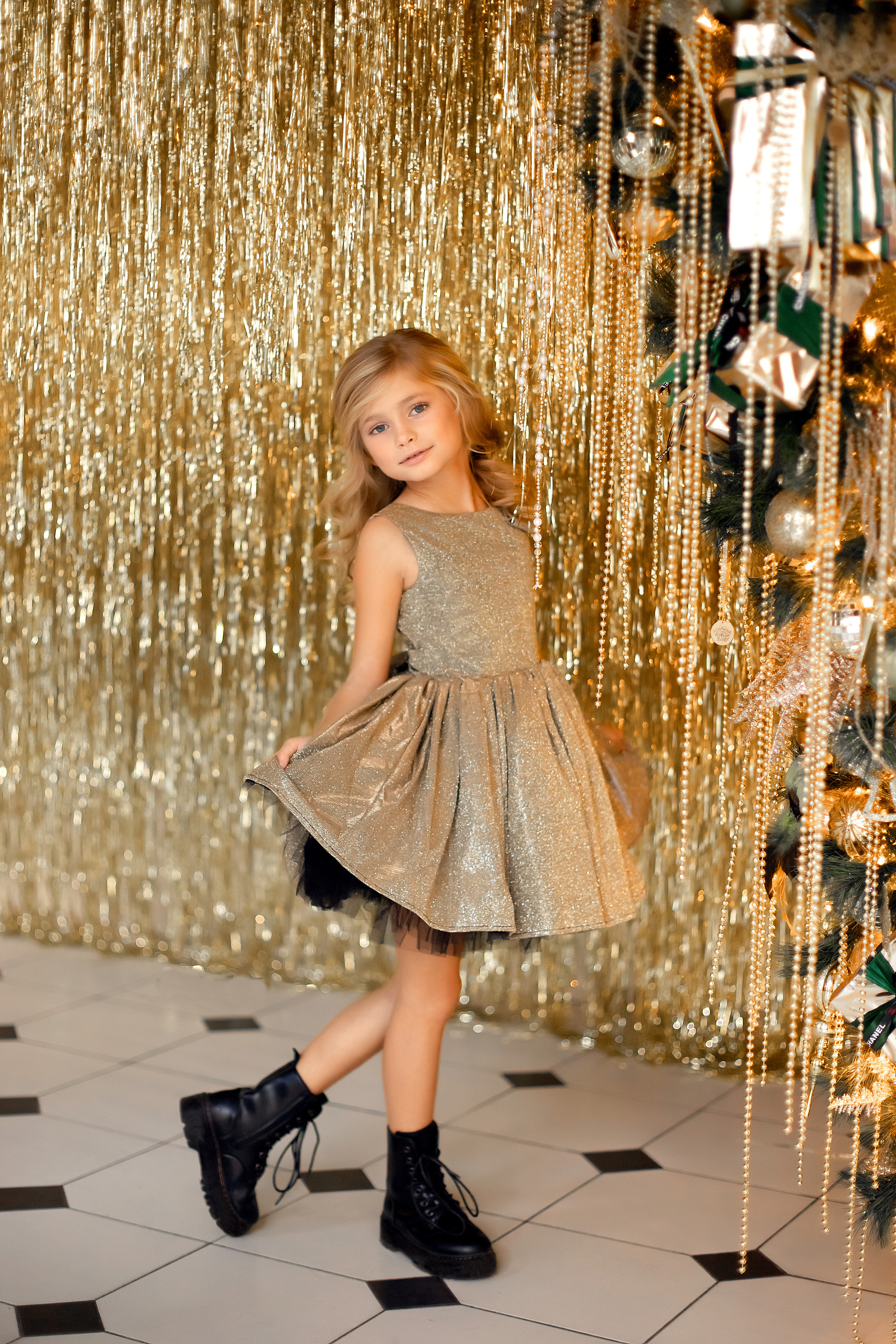 Алина-Виктория. Новый год. Фотограф в Москве. Елизавета Косицына