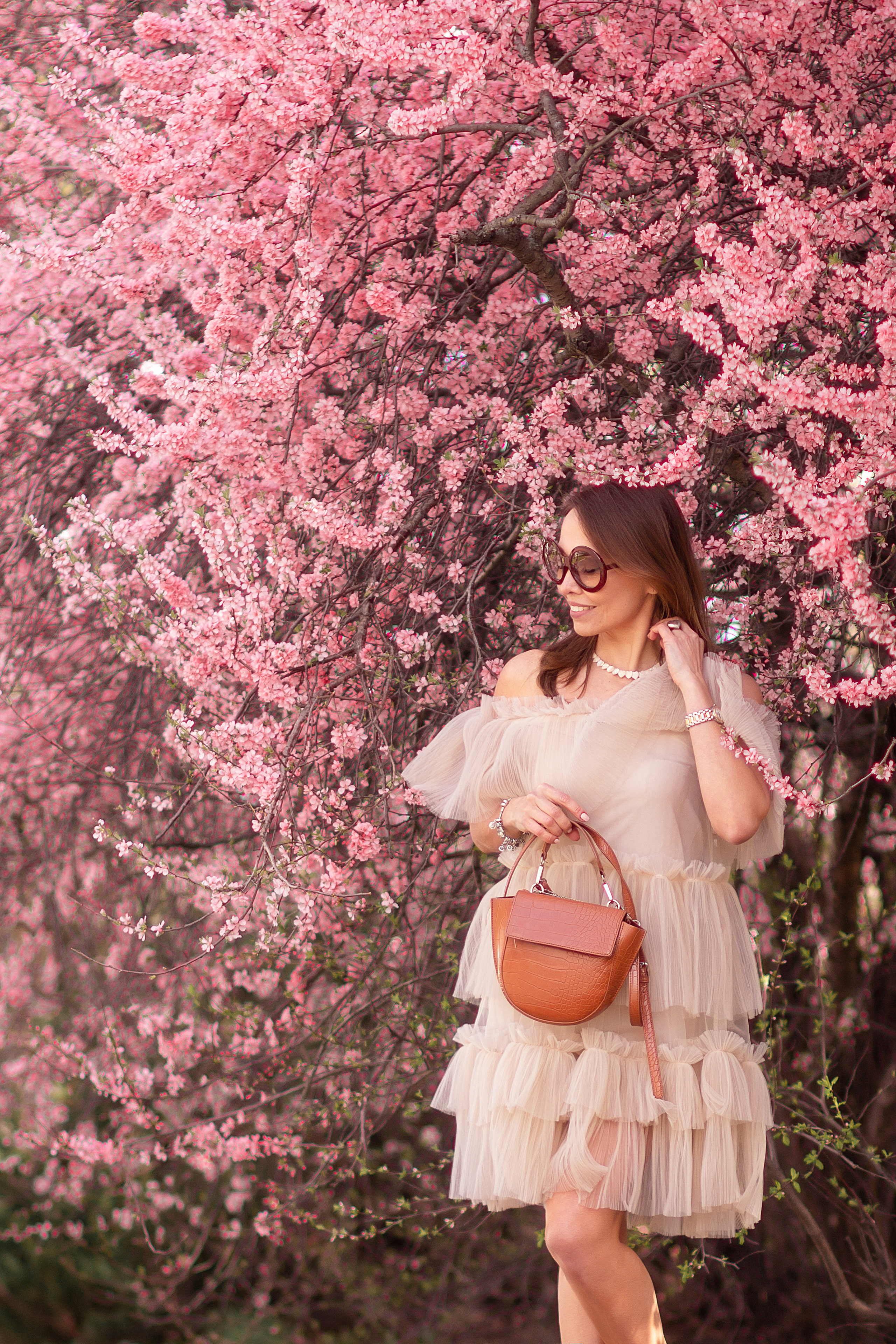 Светлана. Цветение сакуры. Фотограф в Москве. Елизавета Косицына